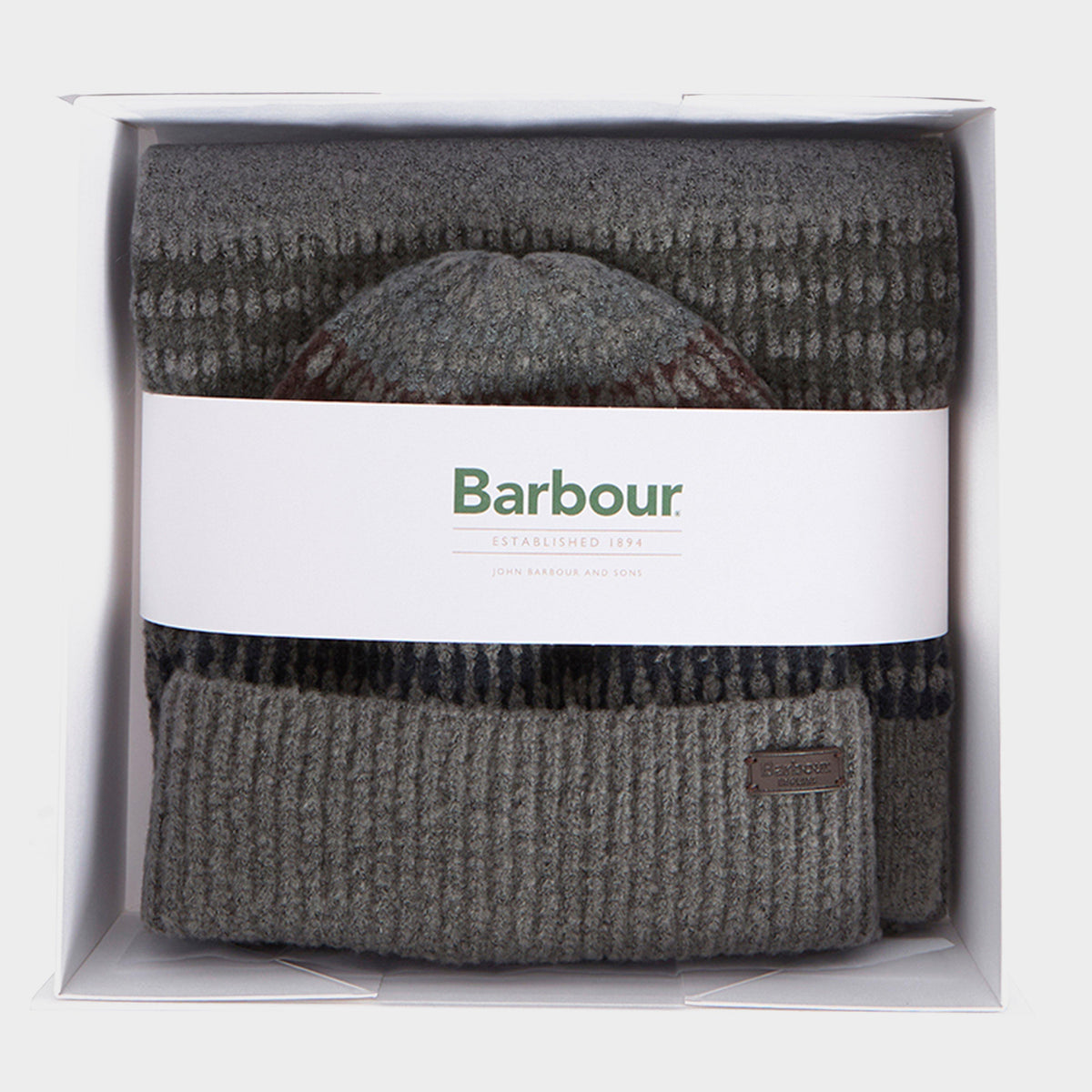 Unisex Branton Beanie and Scarf Gift Set