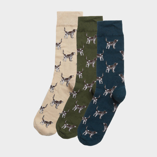 Men's Pointer Dog Socks