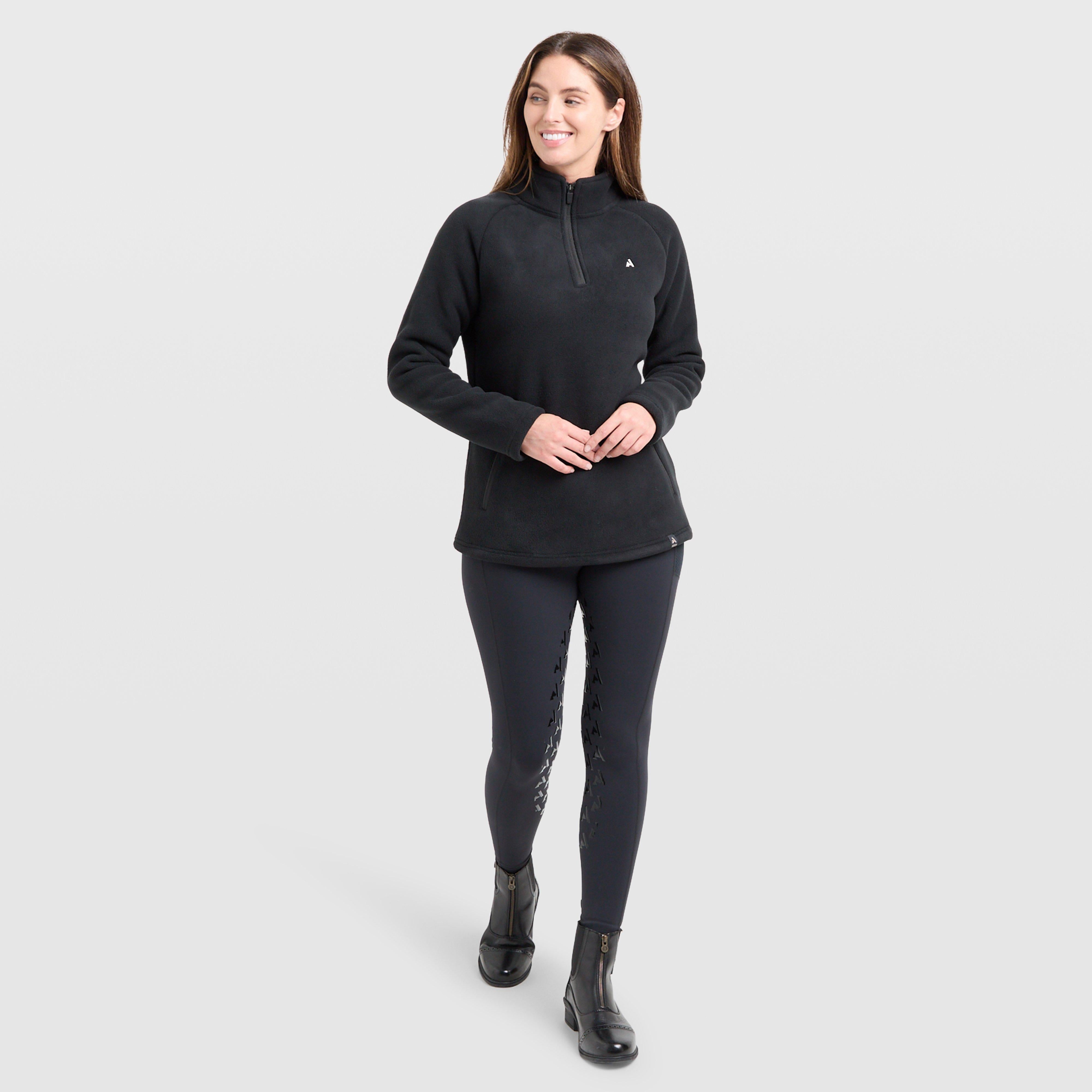 Womens React Half Zip Fleece