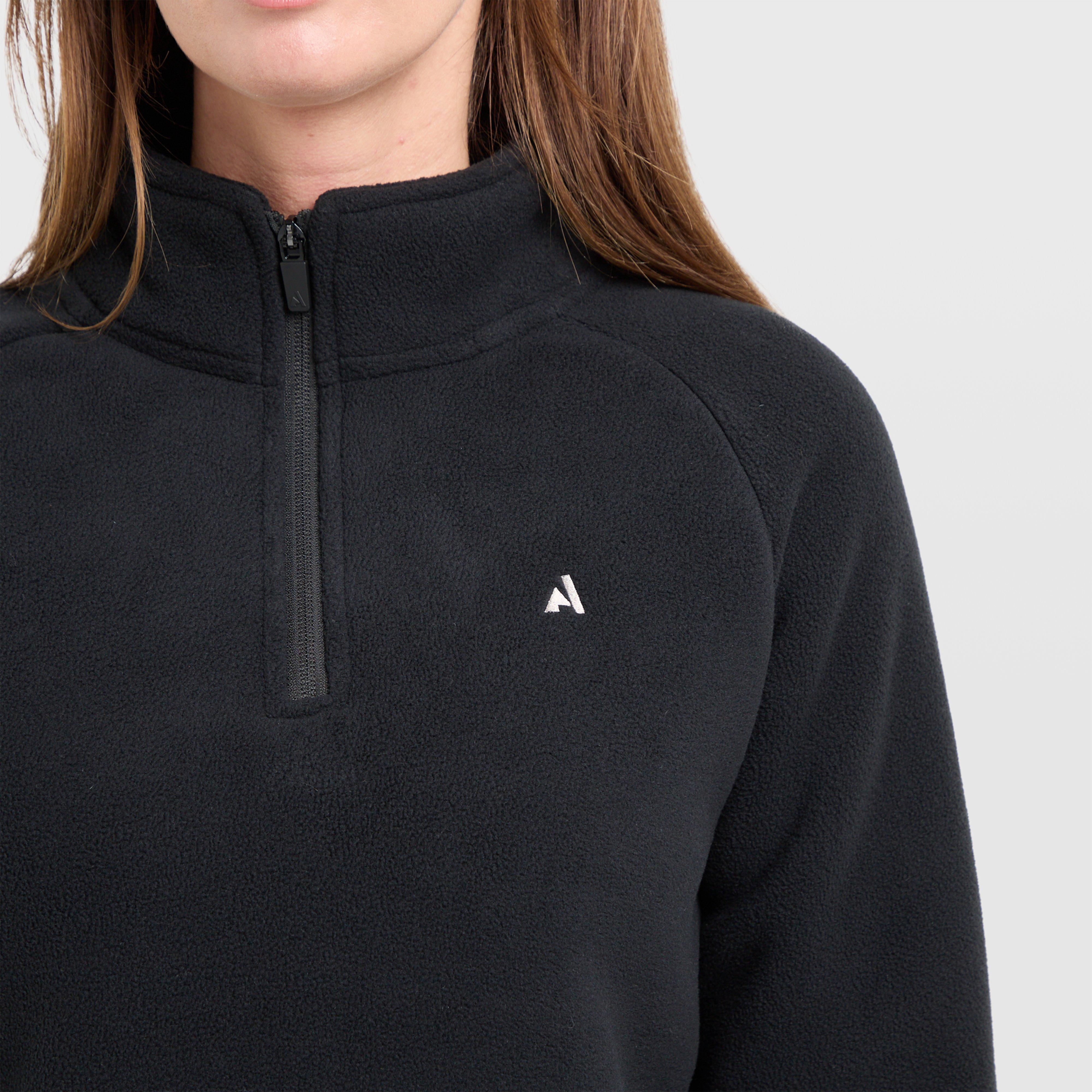 Womens React Half Zip Fleece