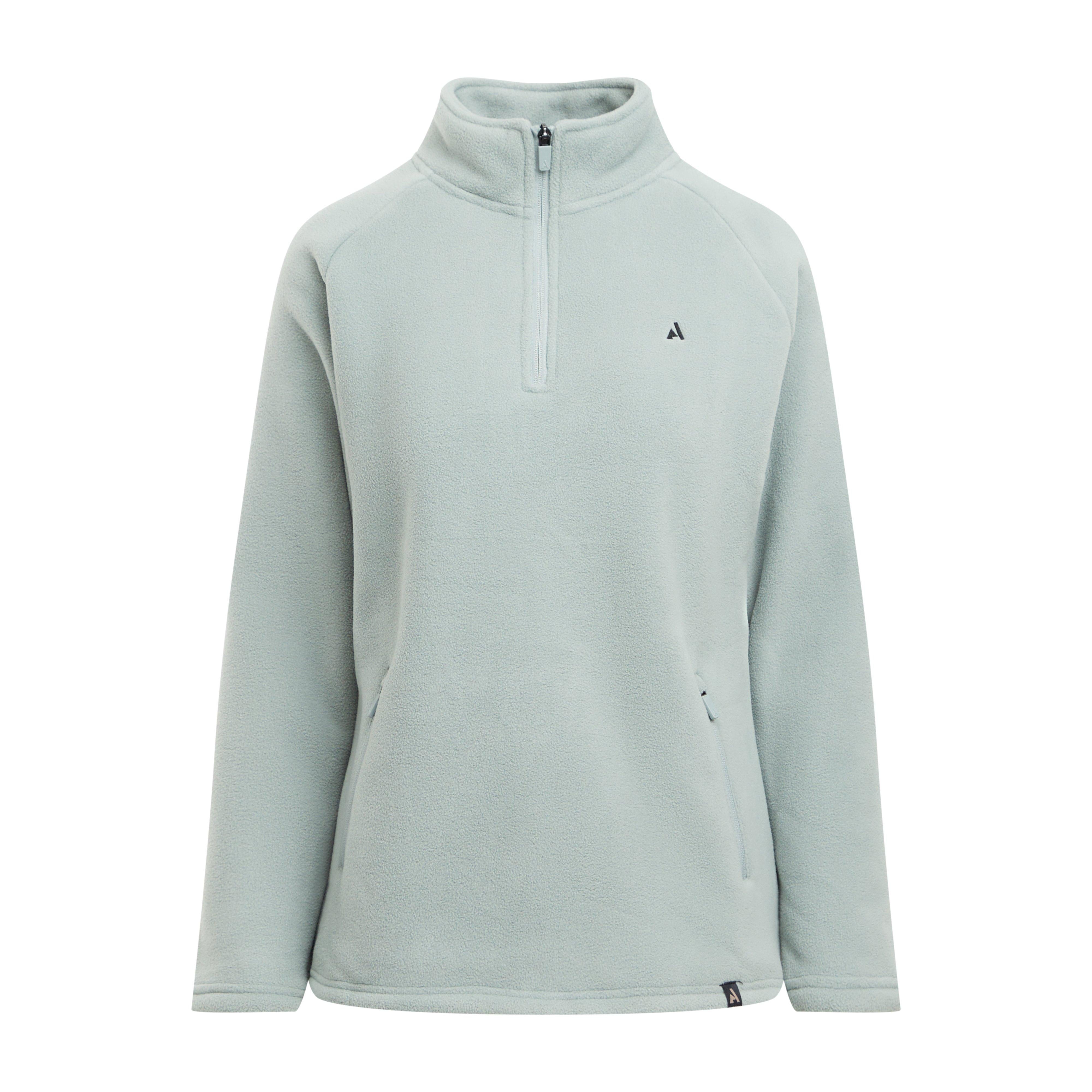 Womens React Half Zip Fleece Sage