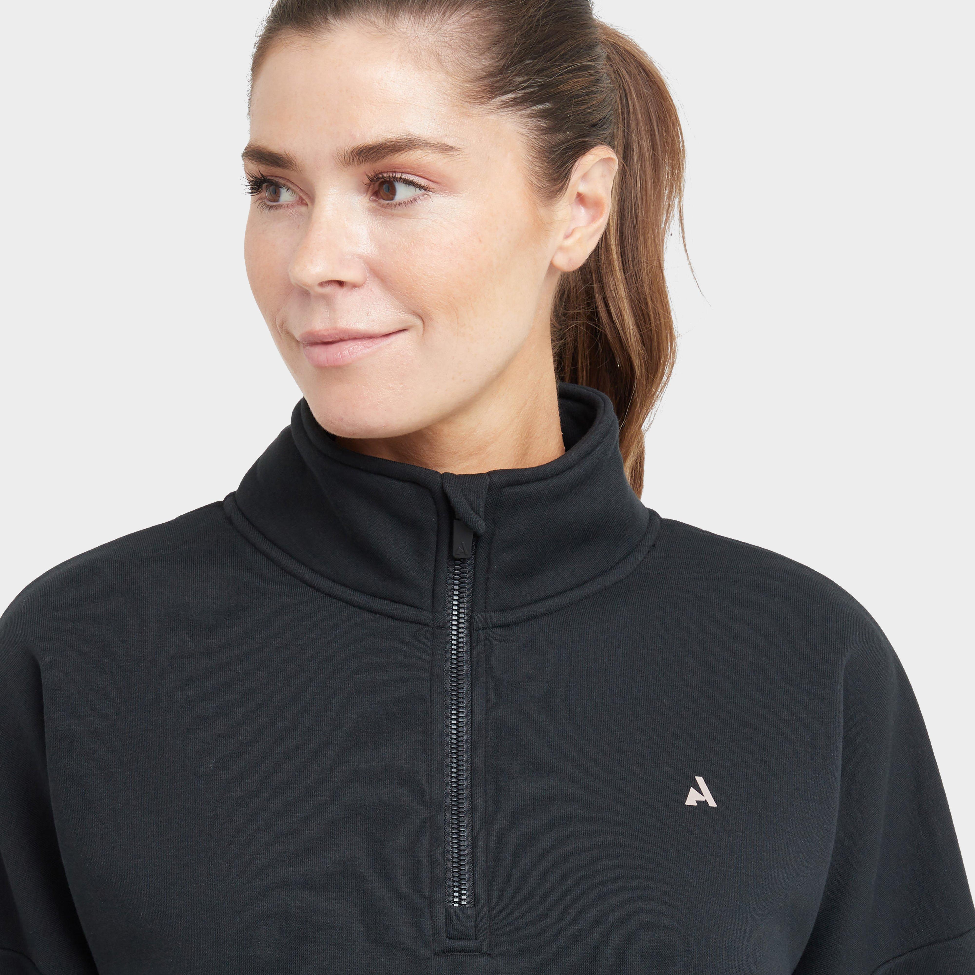 Women's React Half Zip Sweatshirt Shadow