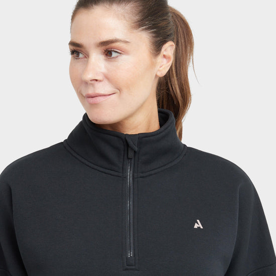 Women's React Half Zip Sweatshirt Shadow