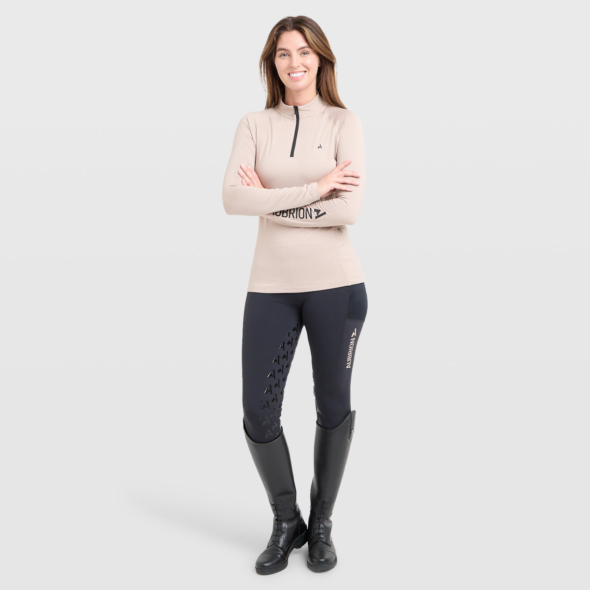 Womens React Winter Base Layer Sand