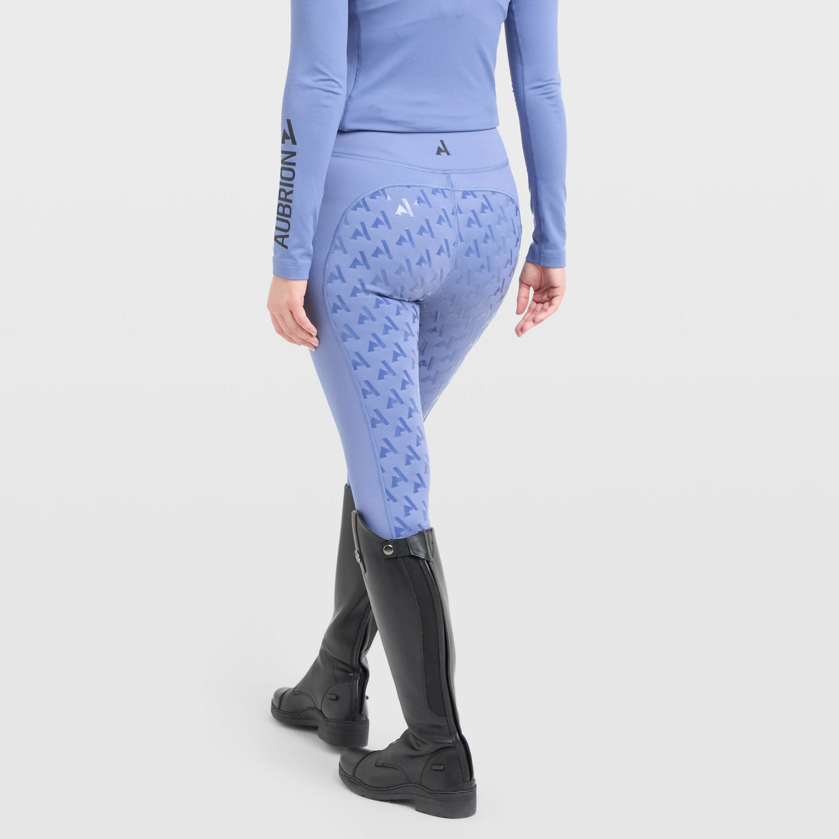 Womens React Winter Riding Tights Sky