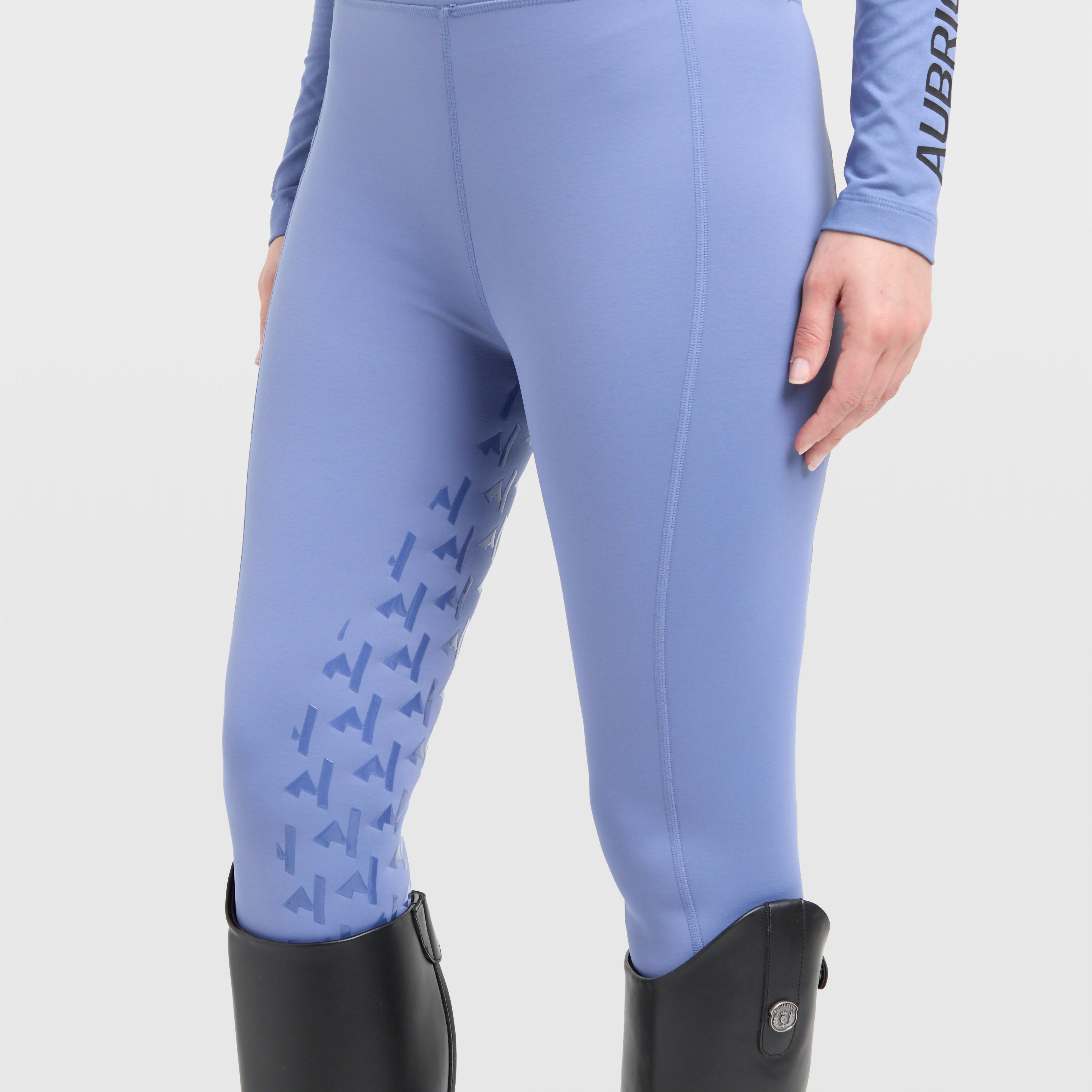 Womens React Winter Riding Tights Sky