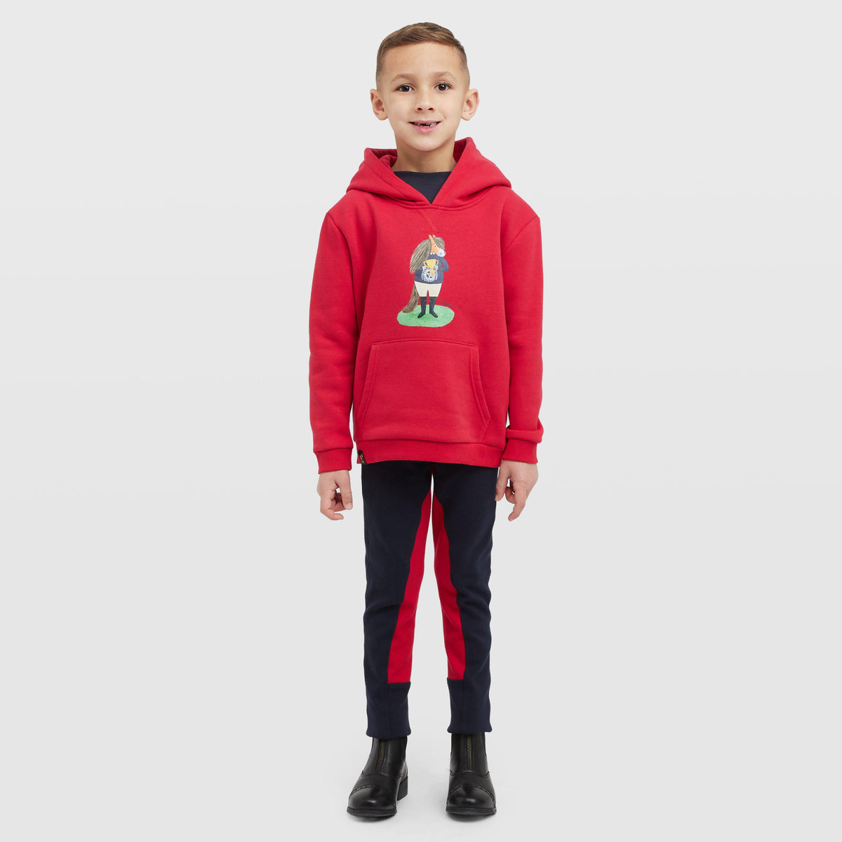 Kids' Winnie and Me Hoodie Red
