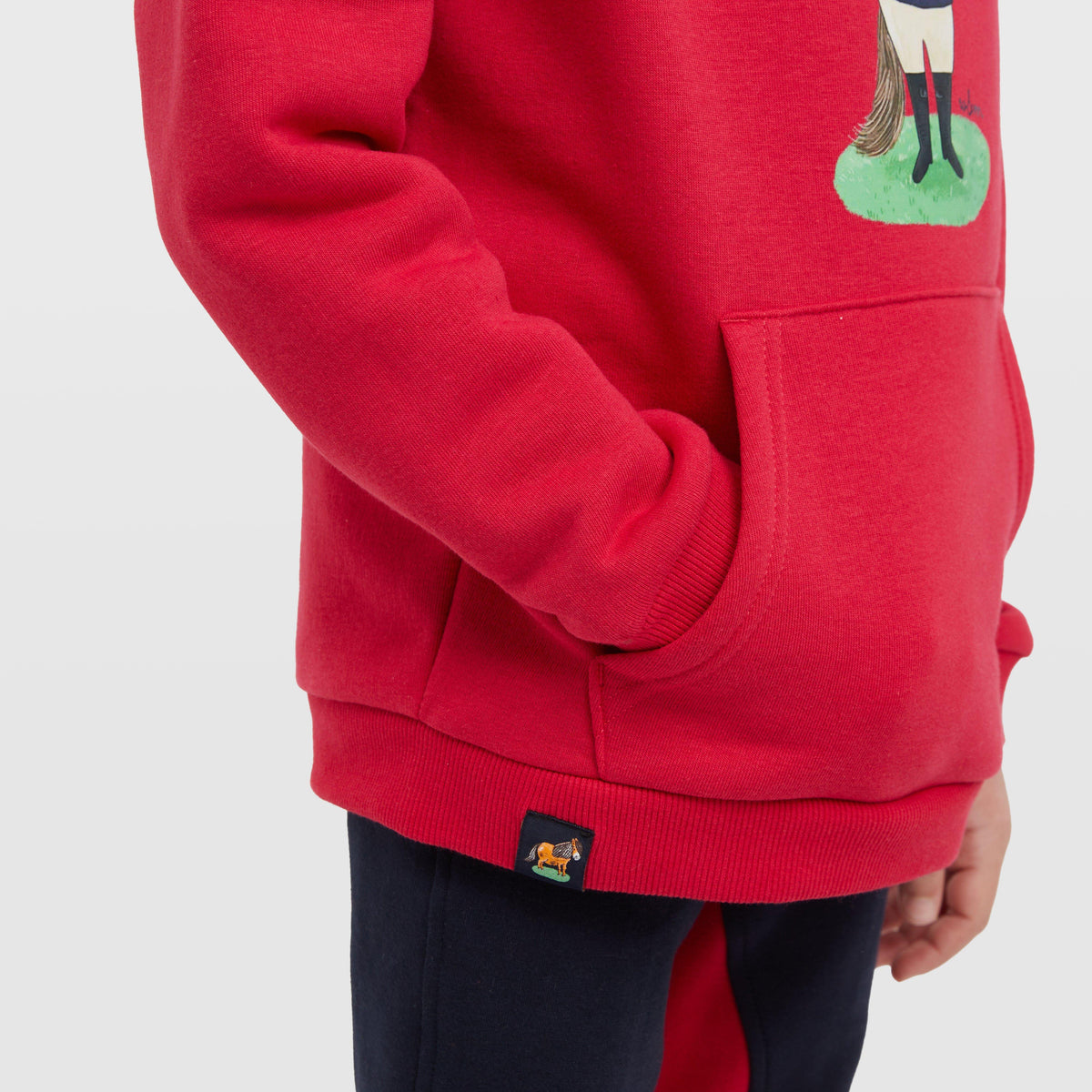 Kids' Winnie and Me Hoodie Red