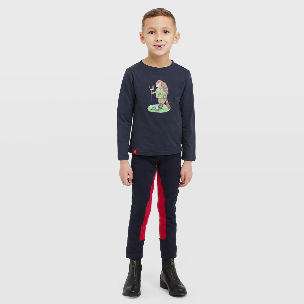 Kids' Winnie & Me Long Sleeve T-Shirt Navy