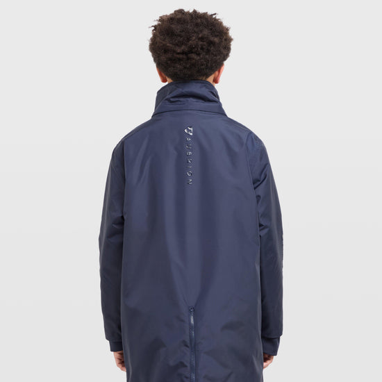 Kids Core All Weather Robe Navy