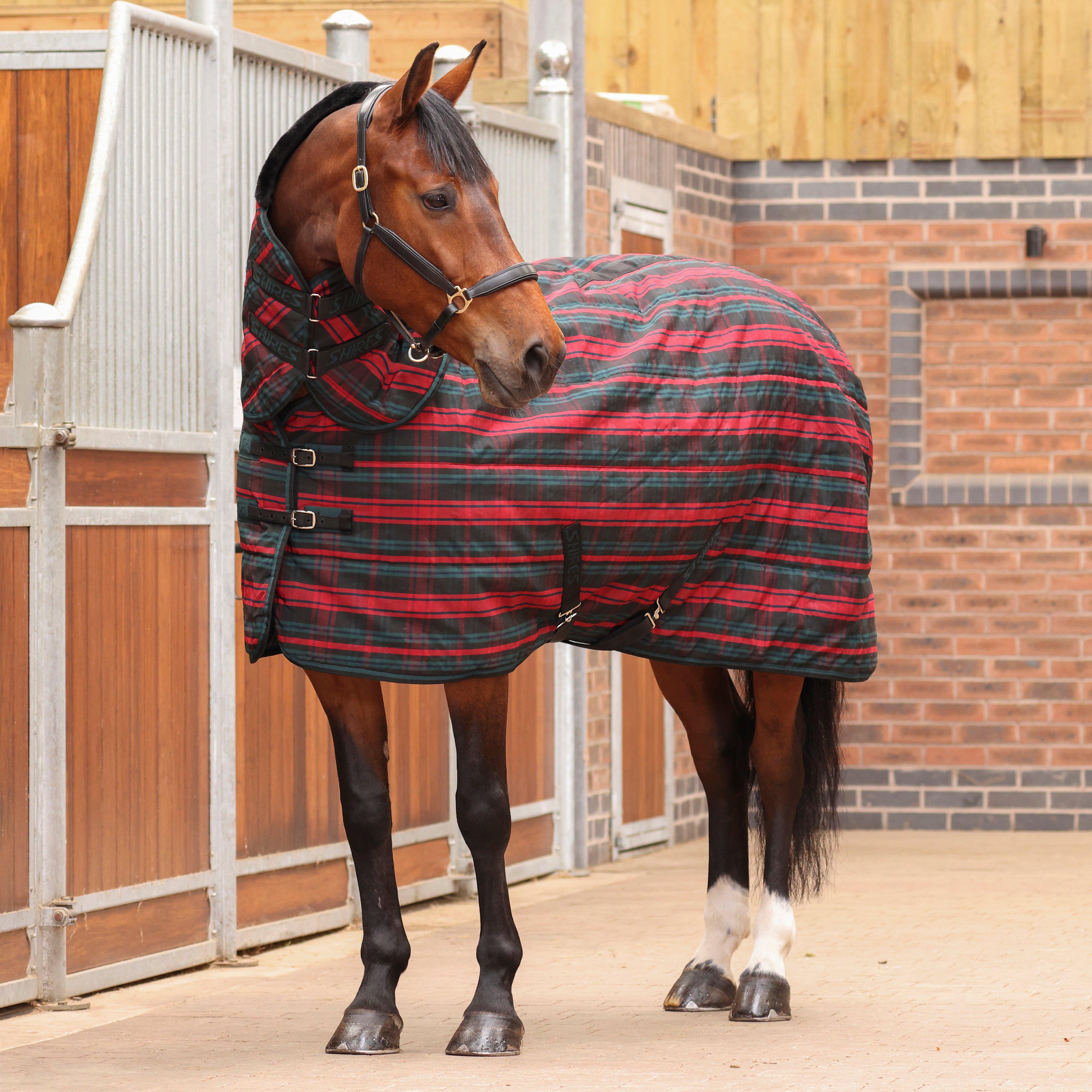 Tempest Plus 200 Stable Combo Rug Red Tartan