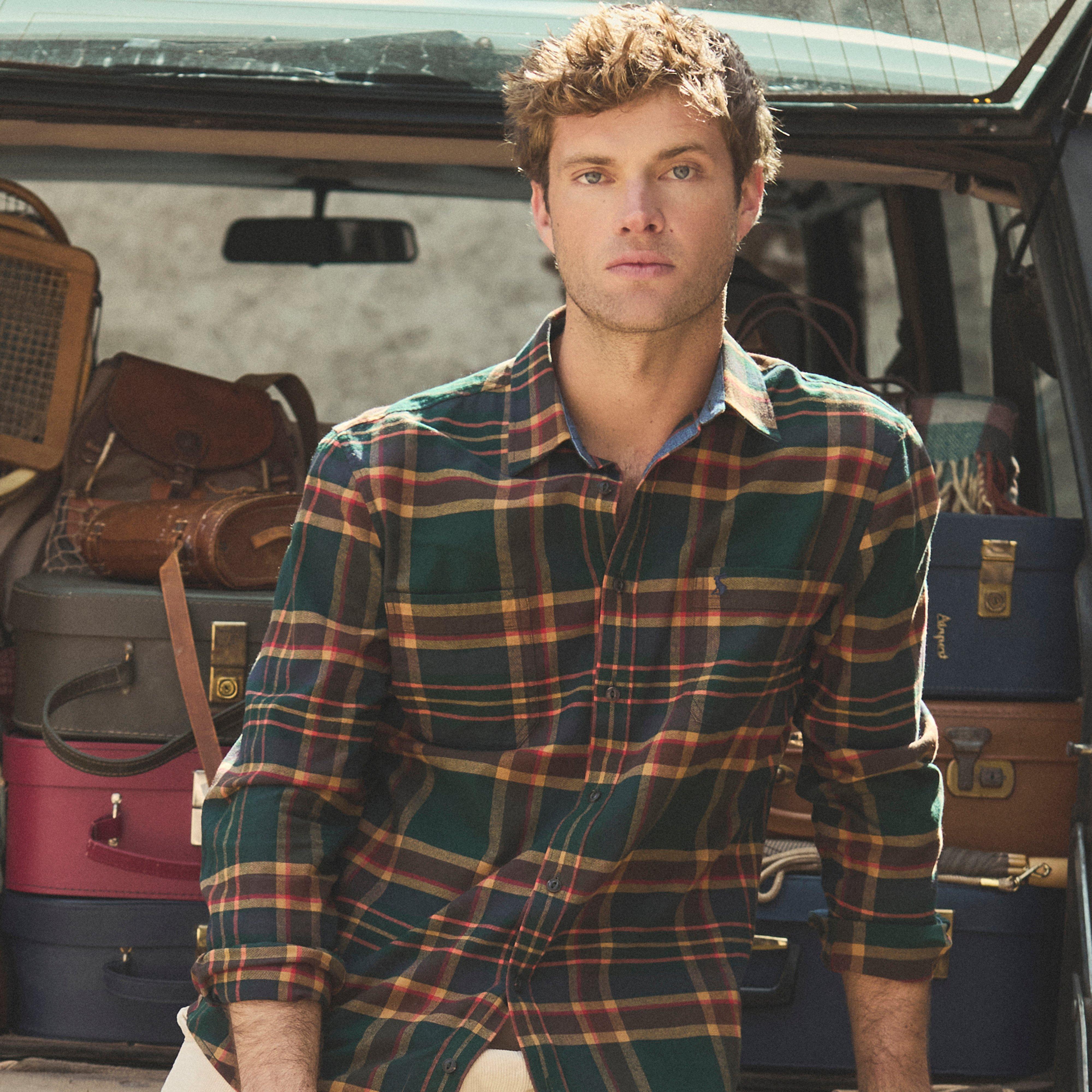 Men's Brushed Flannel Shirt