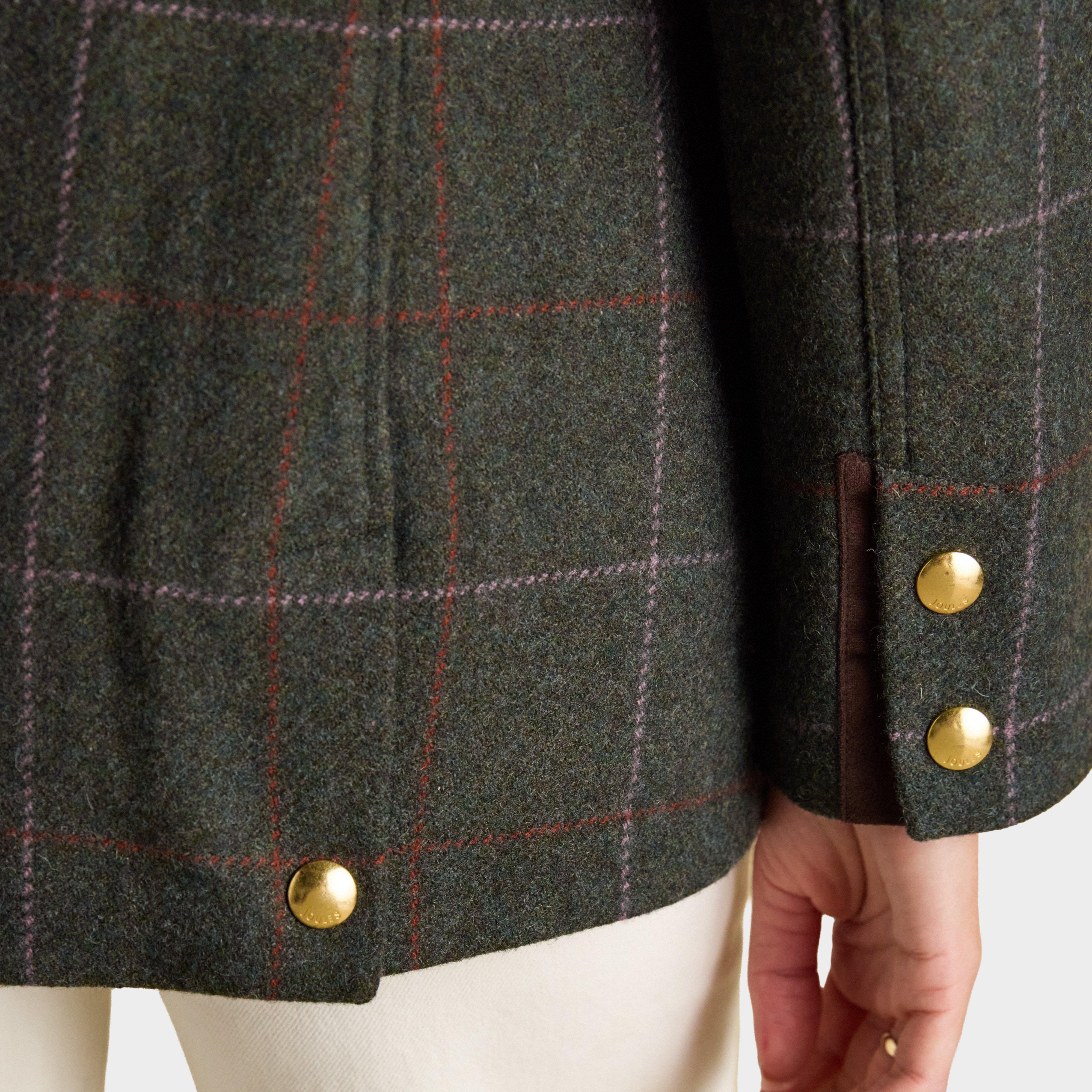 Women's Classic Fieldcoat Tweed Coat Grasmoor