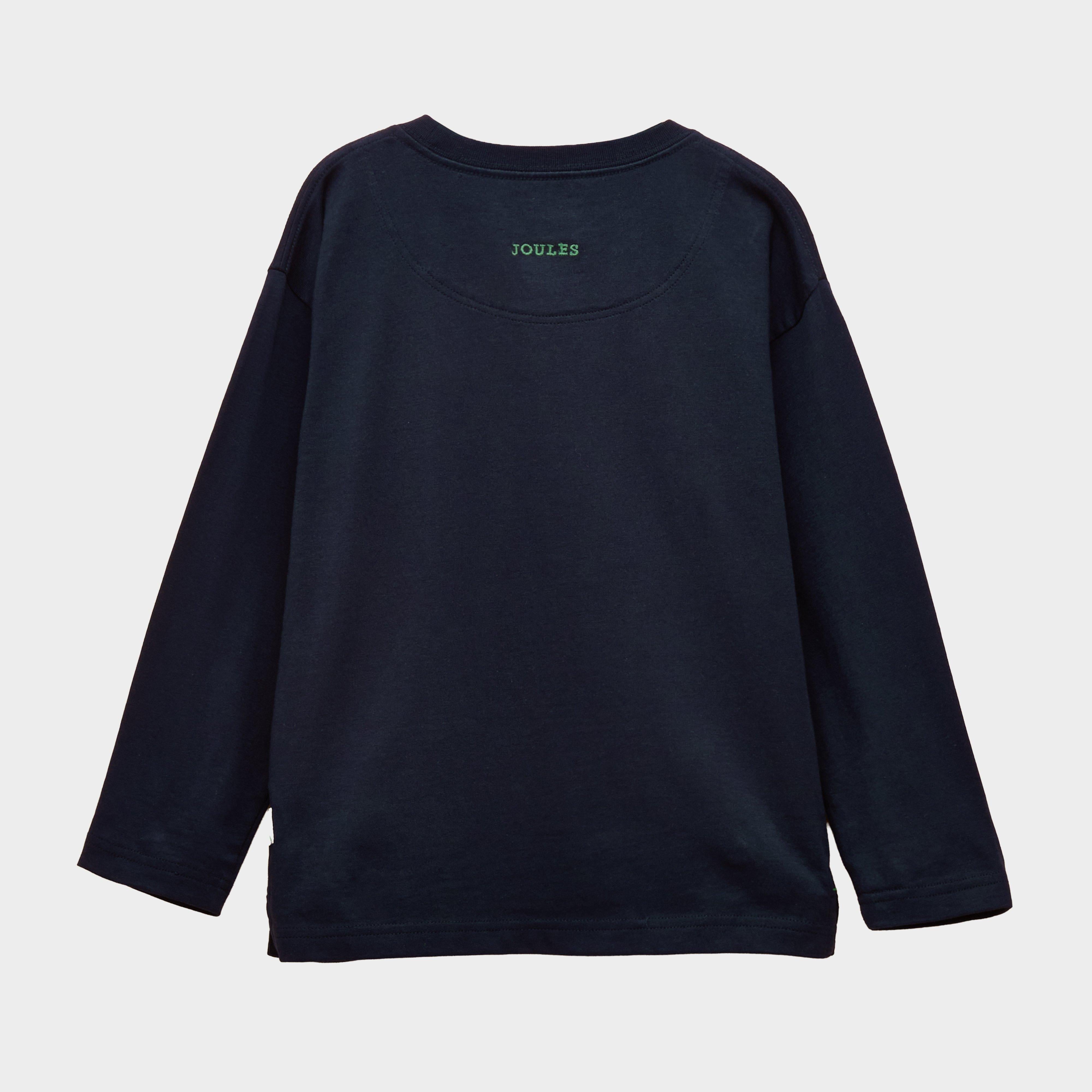 Childs Jack Long Sleeve Top Navy 3 - 6 Years