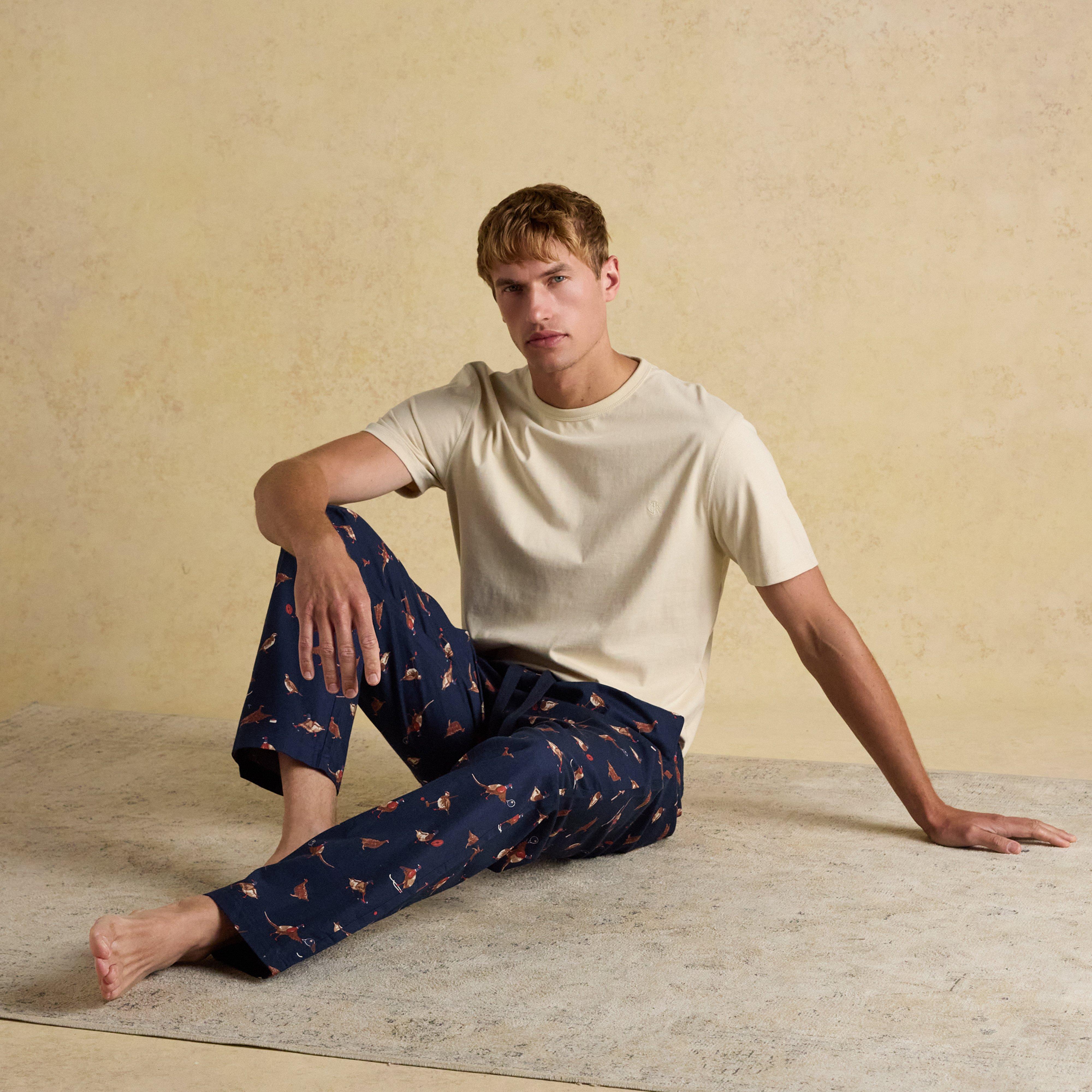 Men's Dozer Pyjama Bottoms Navy