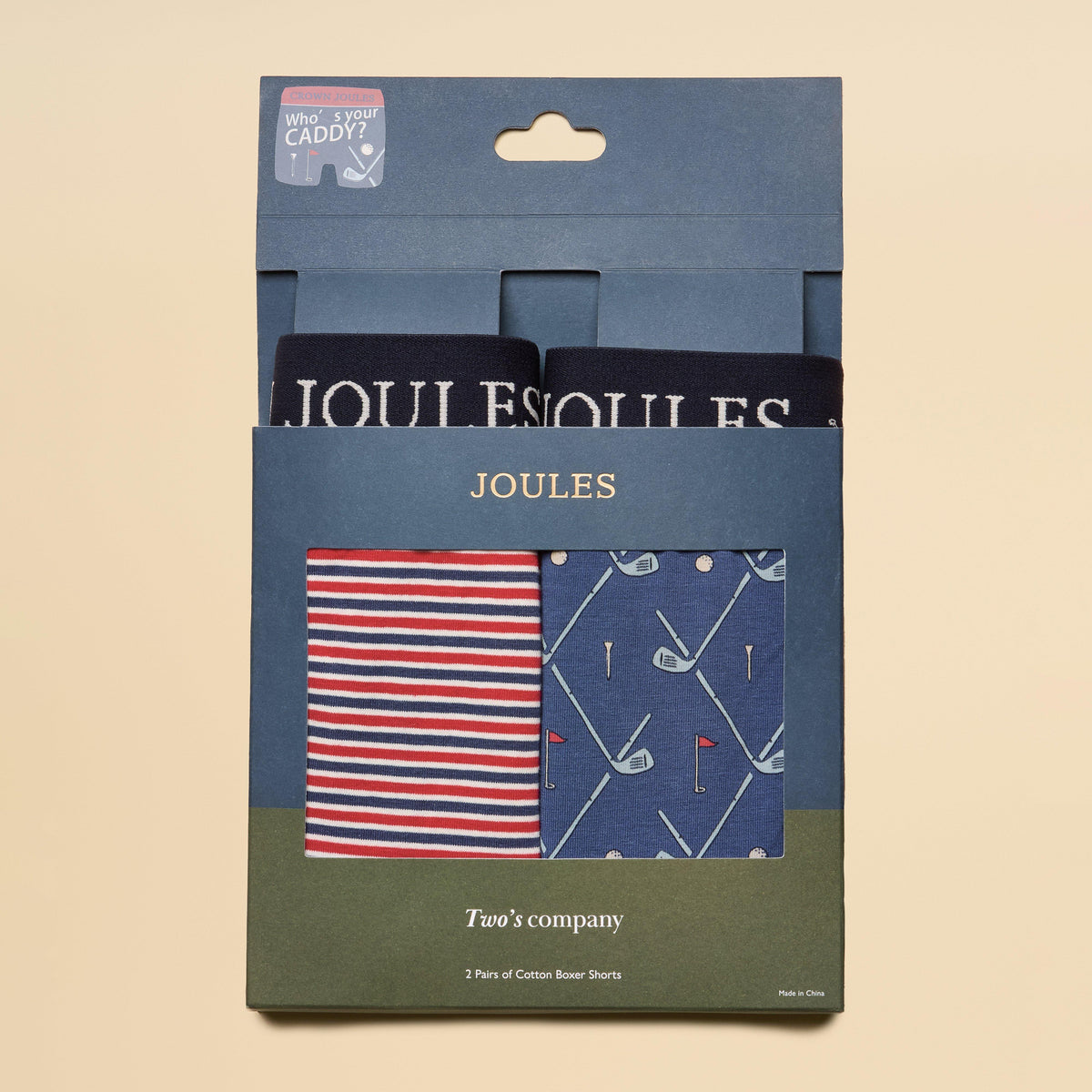 Men's Crown Joules Red/Blue