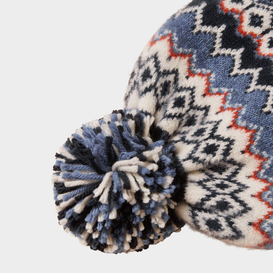 Women's Kara Bobble Hat Navy