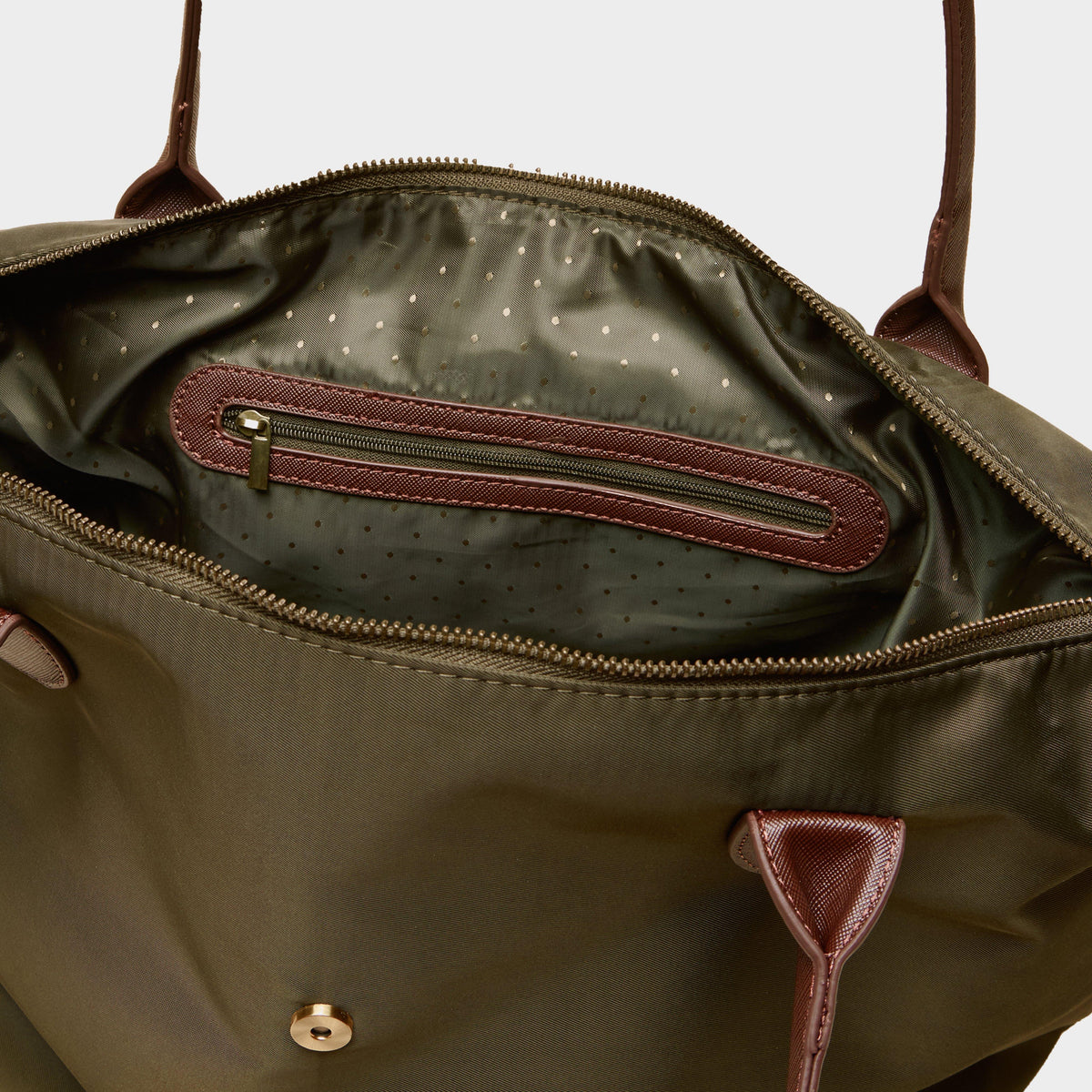 Edie Large Tote Bag Green