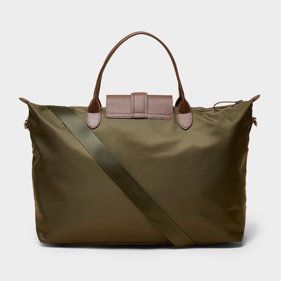 Edie Weekend Bag Khaki