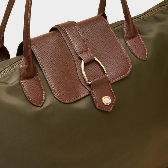 Edie Weekend Bag Khaki