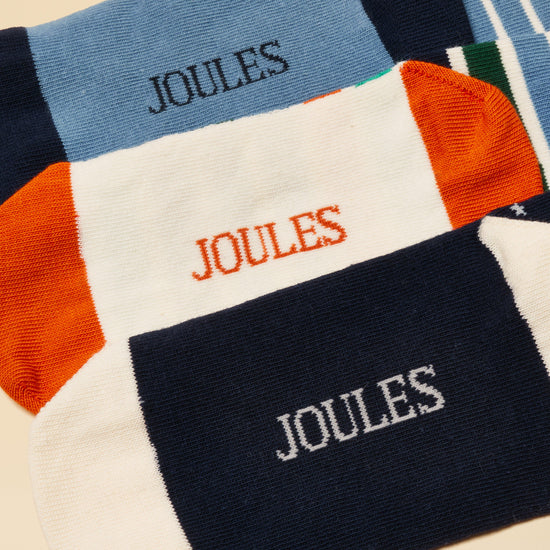 Kids' Neat Feet 3 Pack Socks Blue