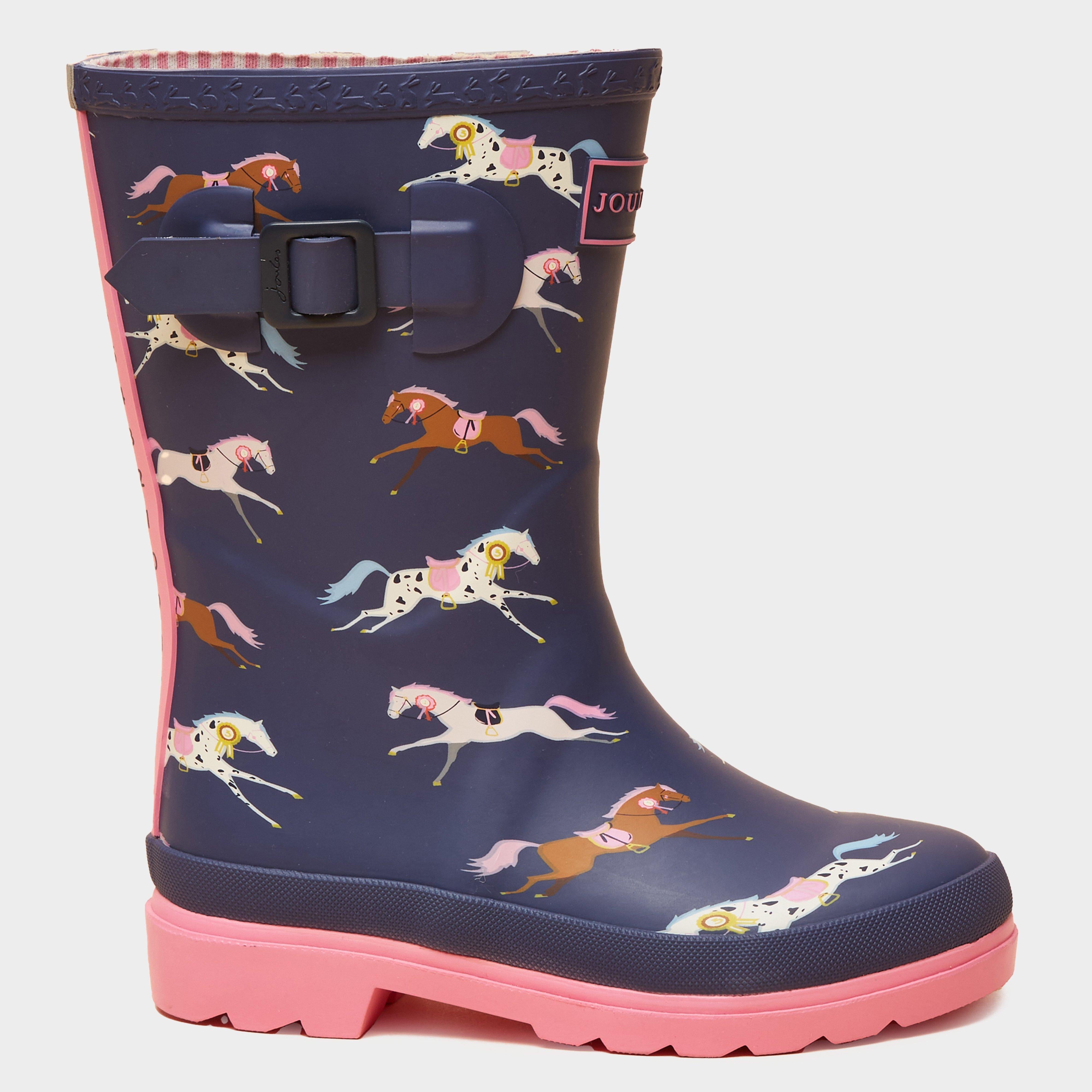 Kids' Horse Printed Wellies