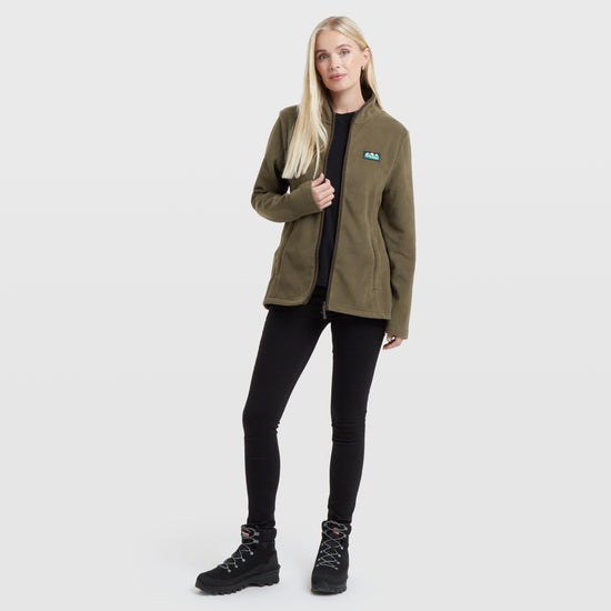 Women's Brenna Fleece Jacket Dark Green