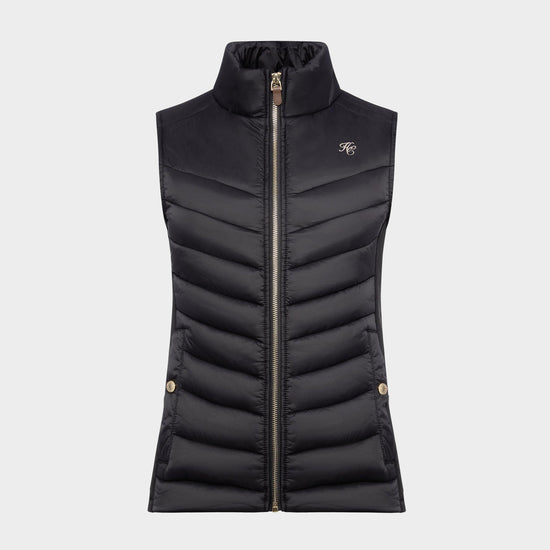 Hybrid Equestrian Gilet Black