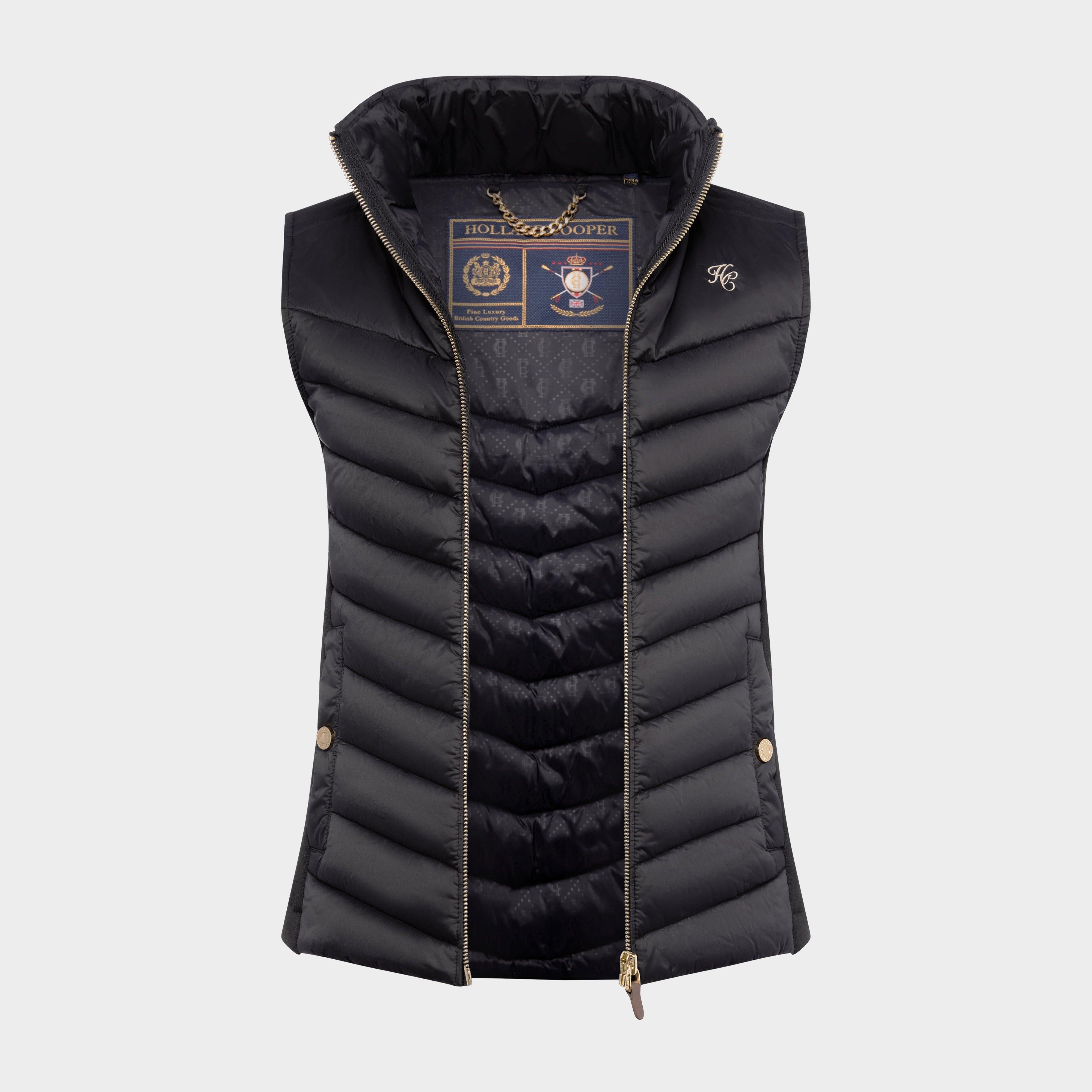 Hybrid Equestrian Gilet Black