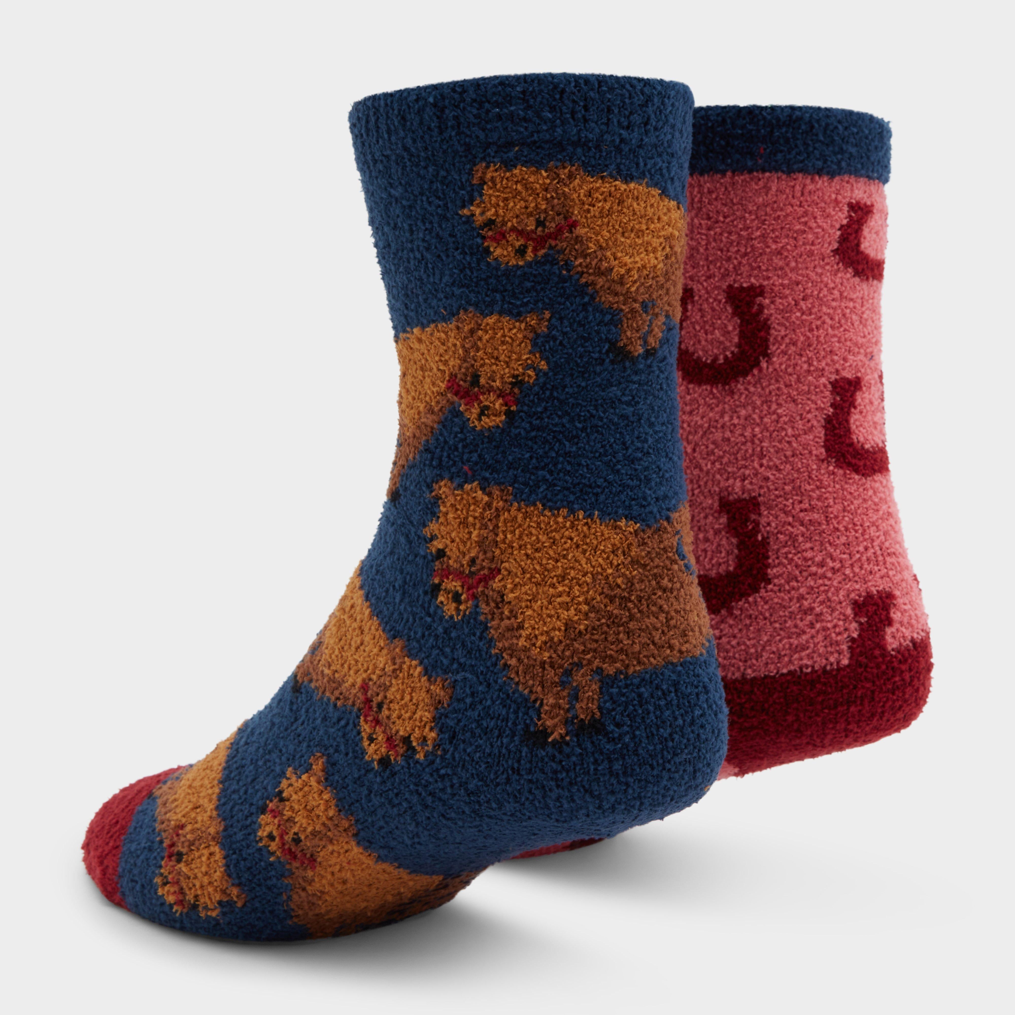 Women's Lounge Socks 2 Pack Pony