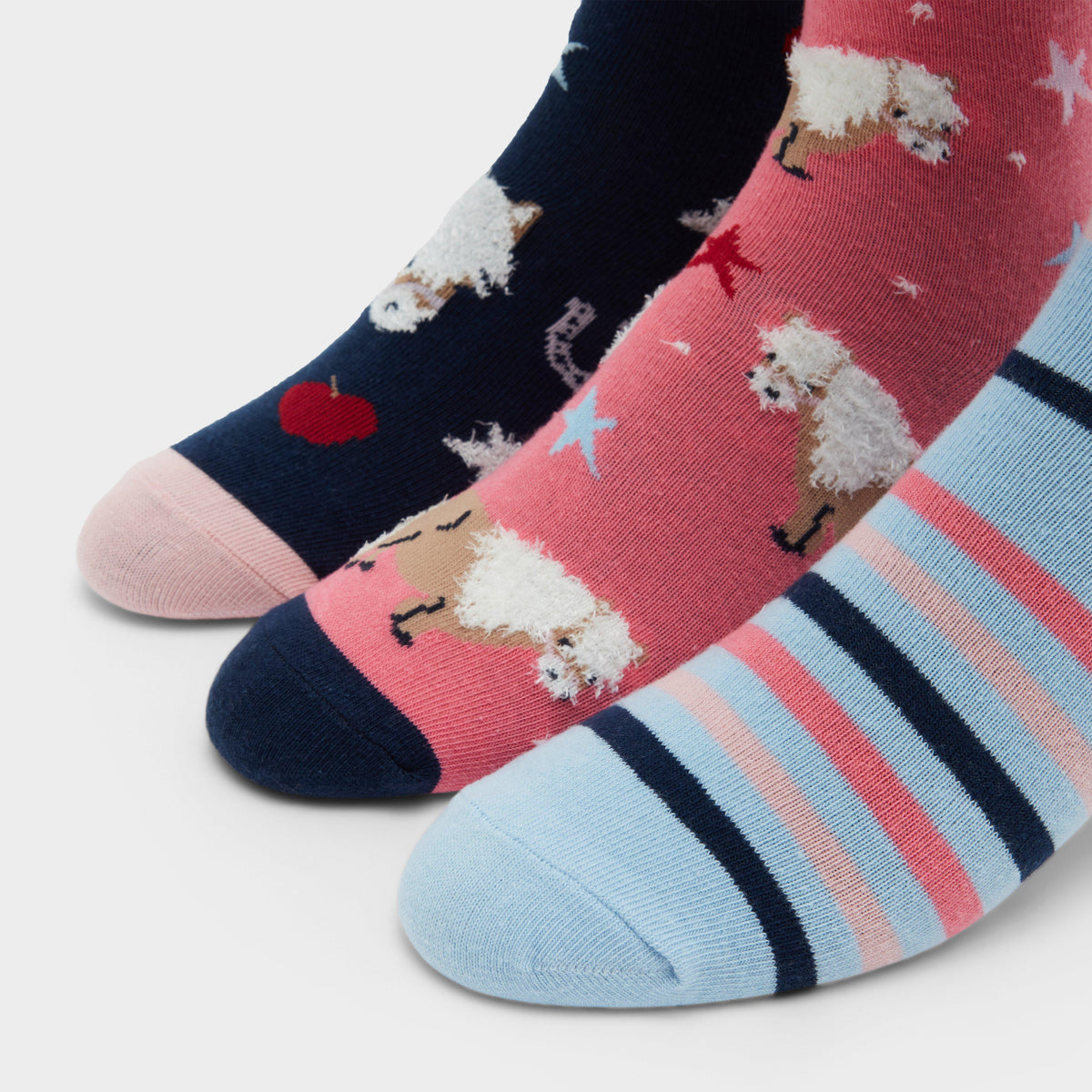 Women's Crew Socks 3-Pack