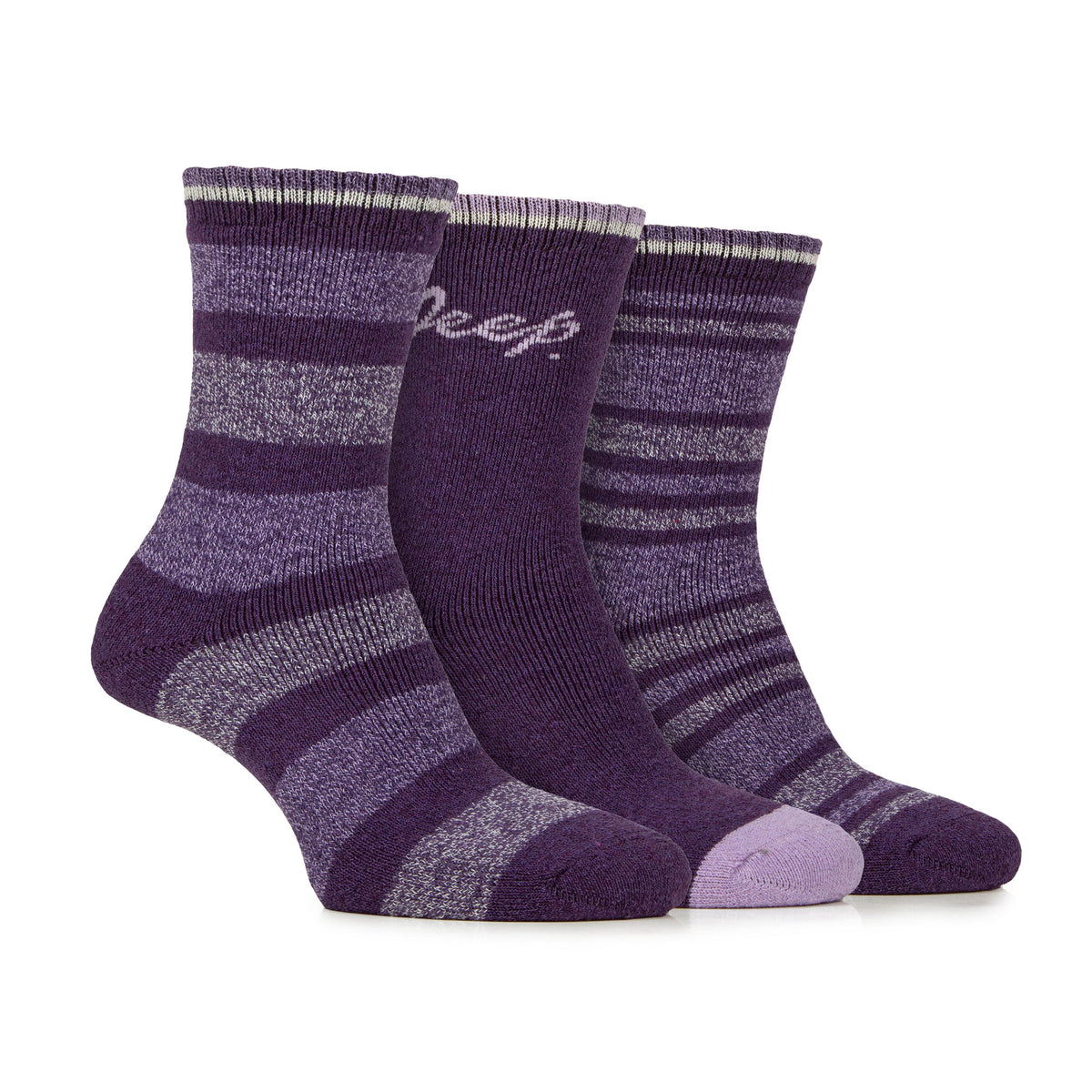 Women's Performance Heavy Duty Cushioned Hiking Boot Socks - 3 Pack