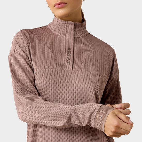 Women's Breathe 1/2 Zip Sweatshirt Antler