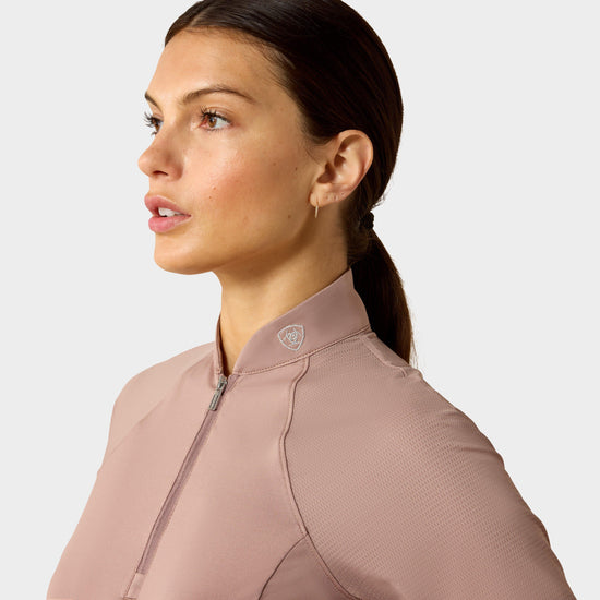 Women's Soquel ¼ Zip Short Sleeve Baselayer Antler