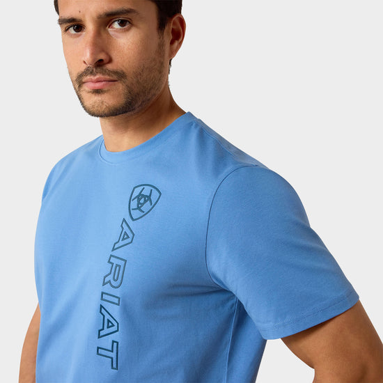 Men's Vertical Logo Top Riviera