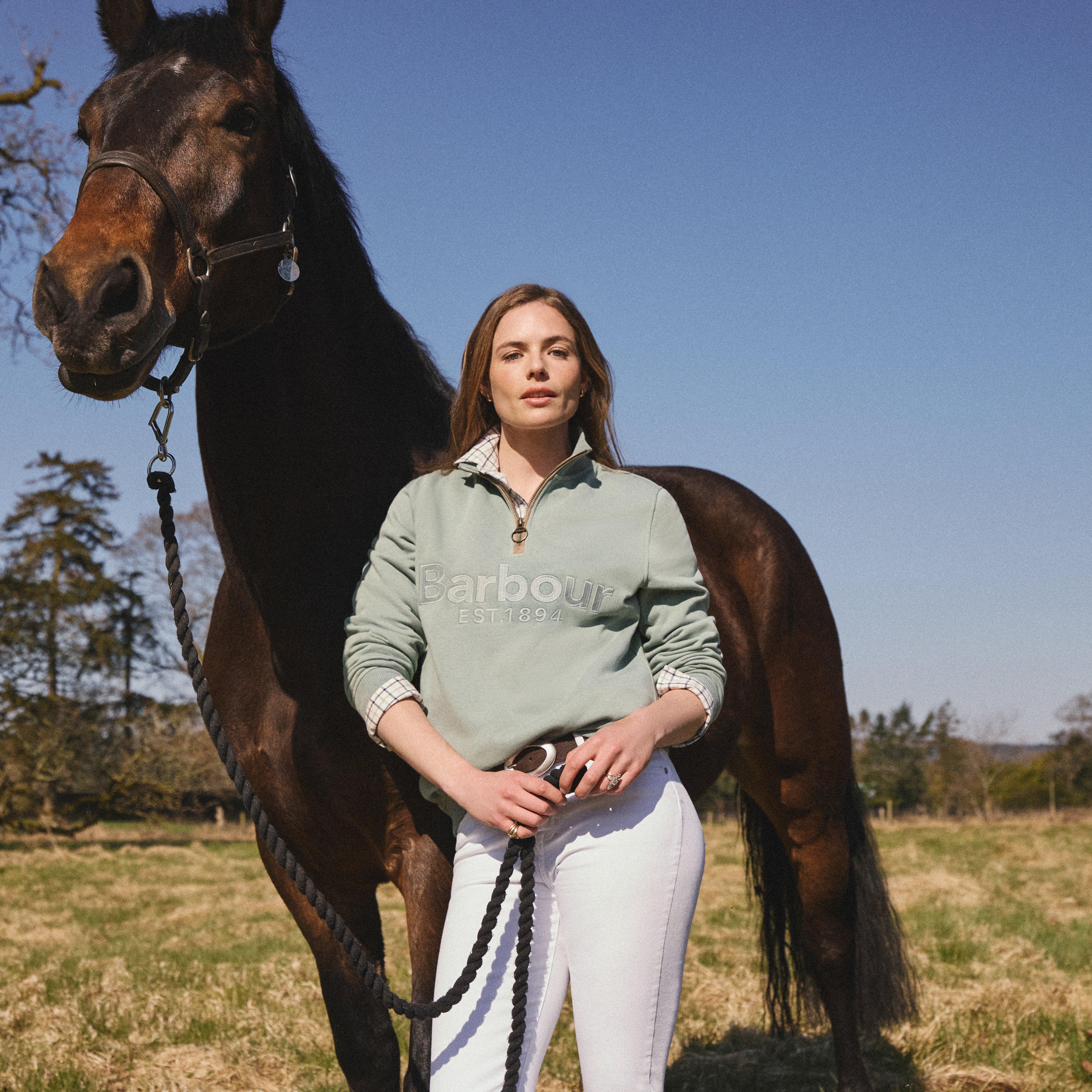 Women's Sweatshirt Cynthia Half Zip