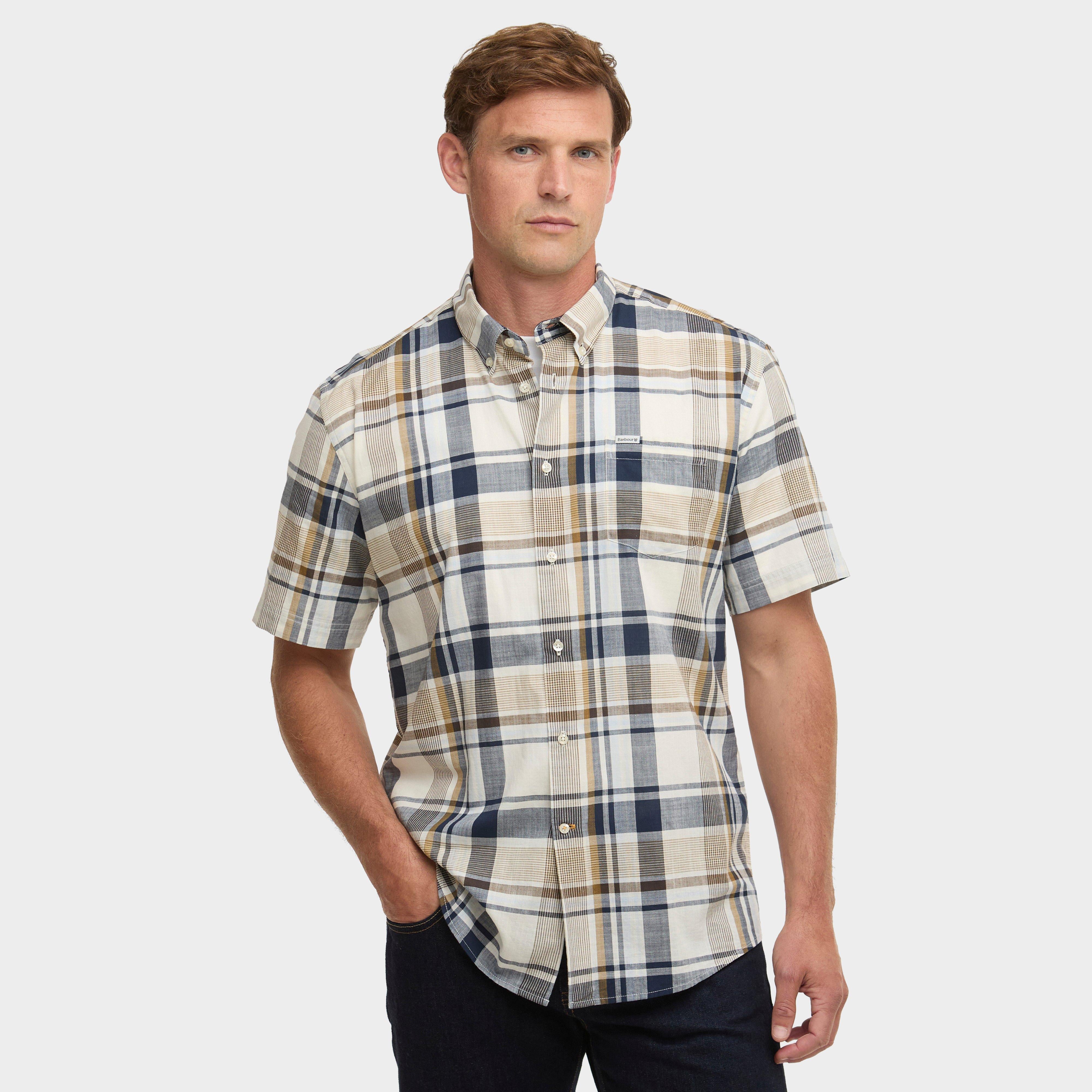 Men's Swinfell Checked Short-Sleeved Shirt