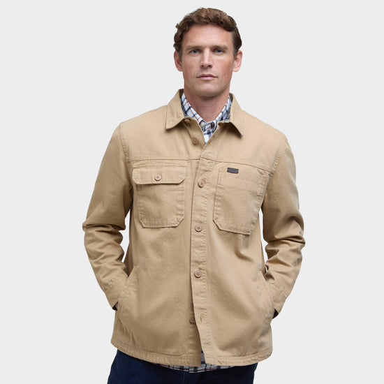 Men's Lingfield Canvas Overshirt