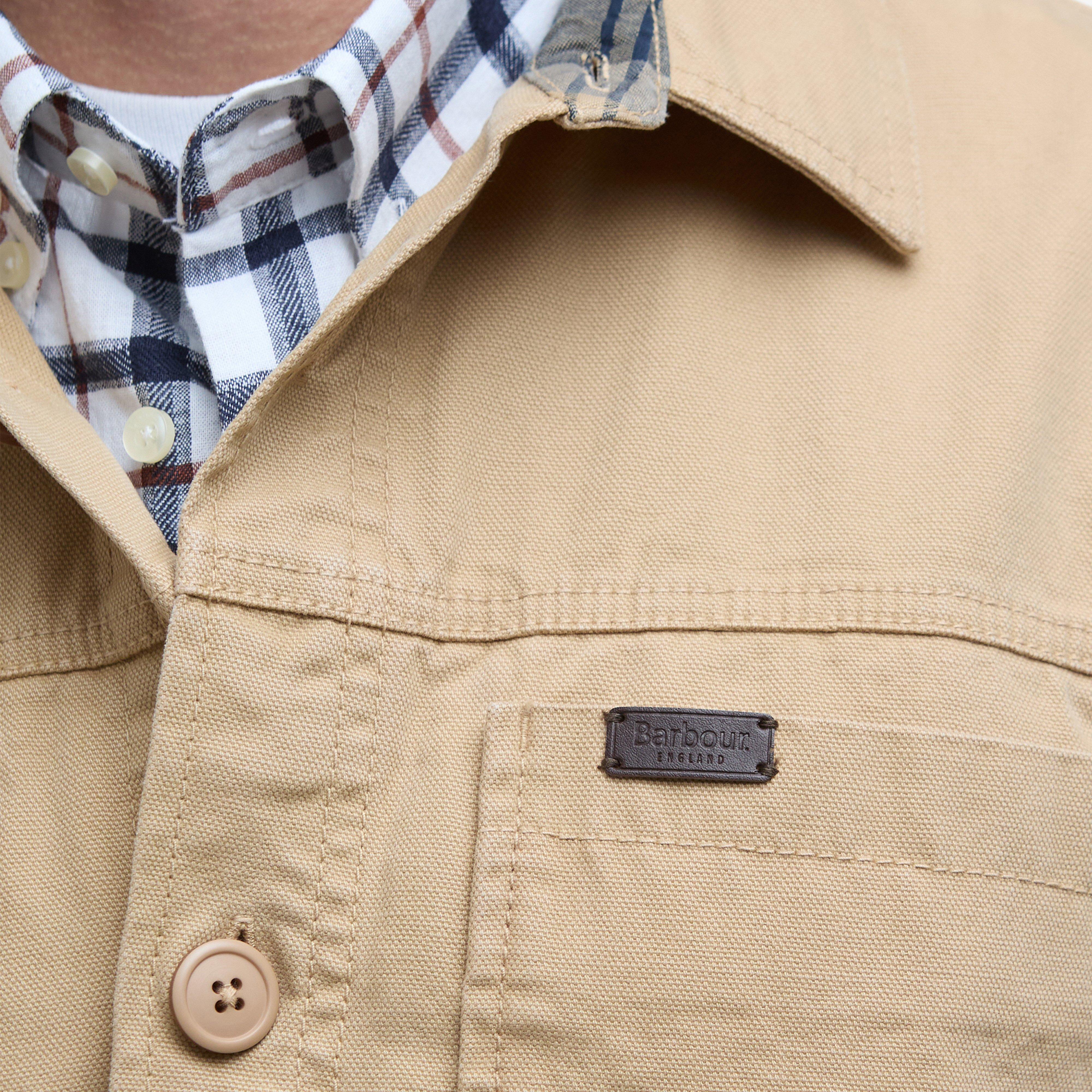 Men's Lingfield Canvas Overshirt