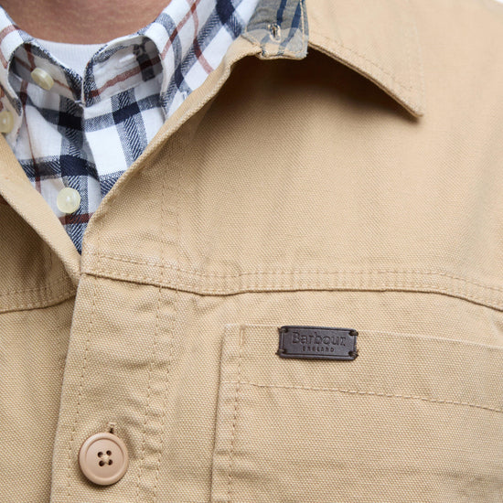 Men's Lingfield Canvas Overshirt