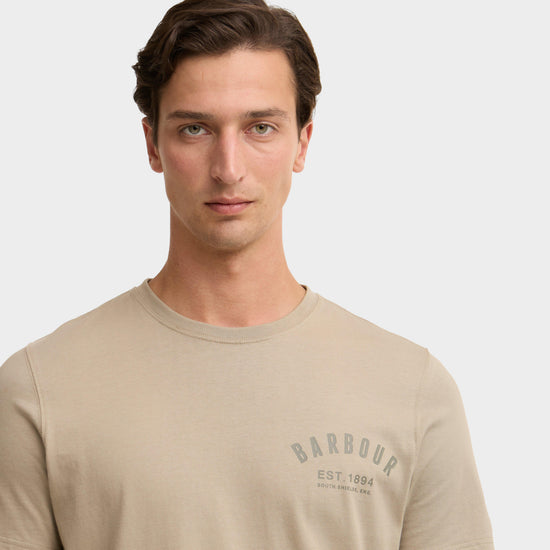 Men’s Preppy T-shirt Concrete