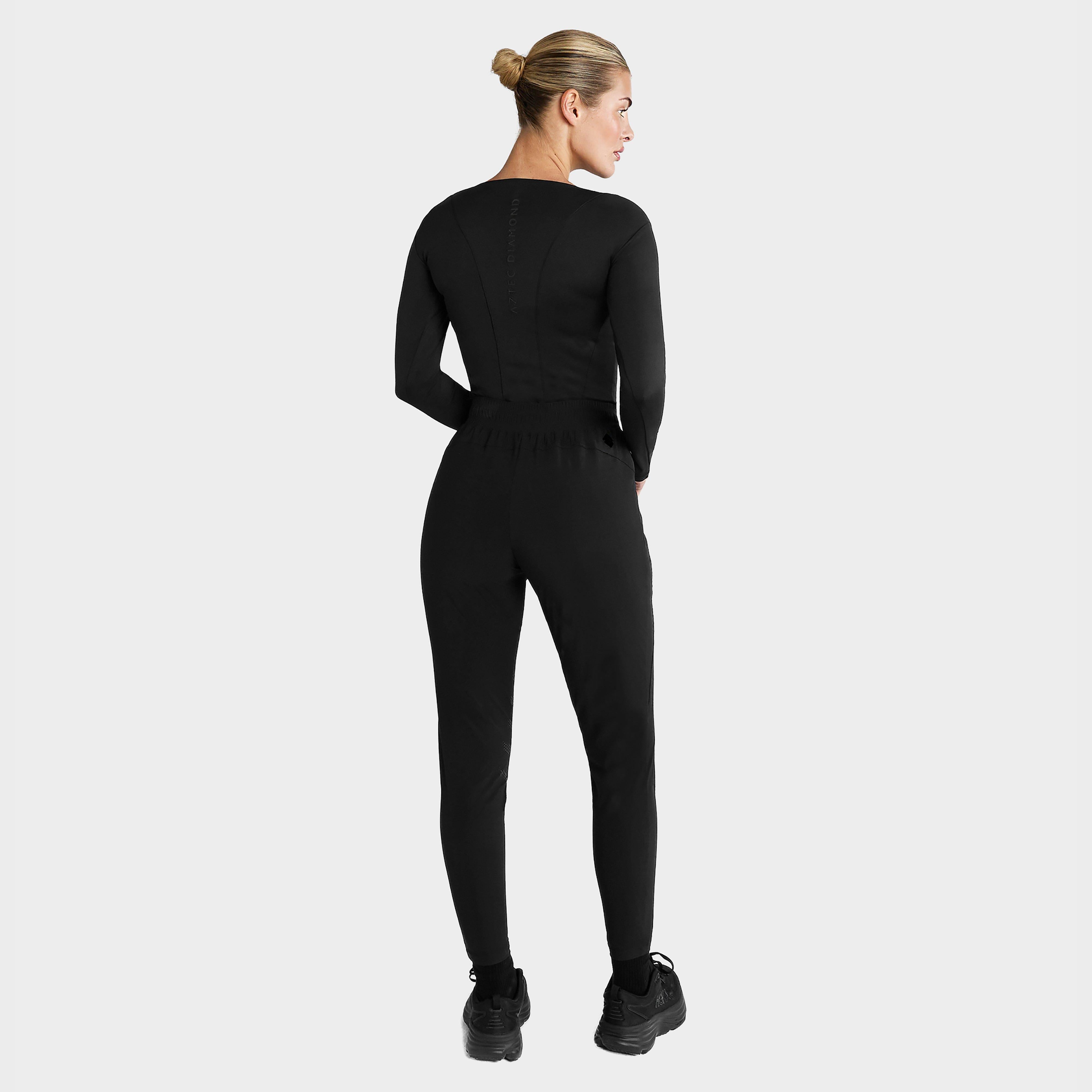 Women’s Knee Grip Training Pants Black
