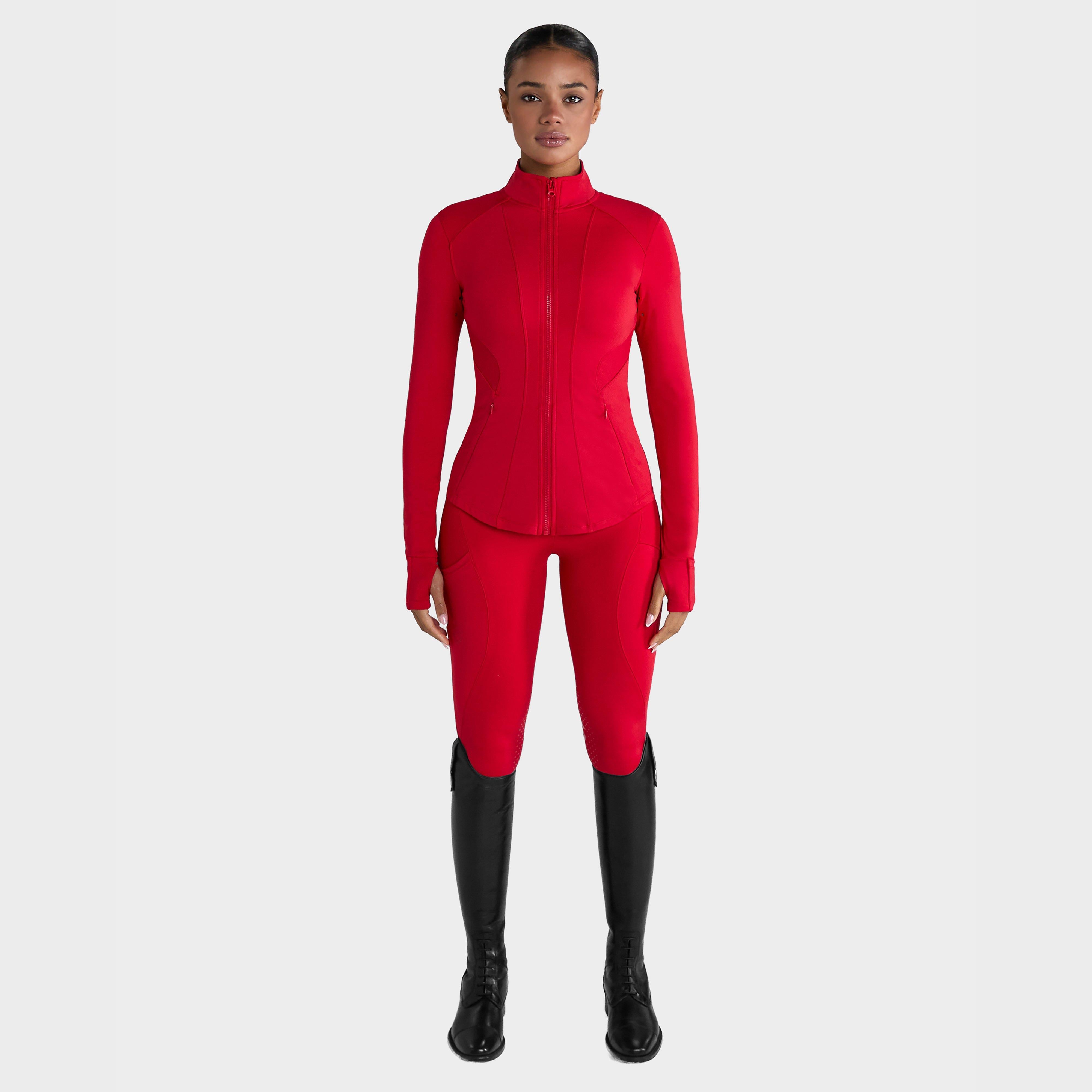 Women’s Core Fitted Jacket Crimson