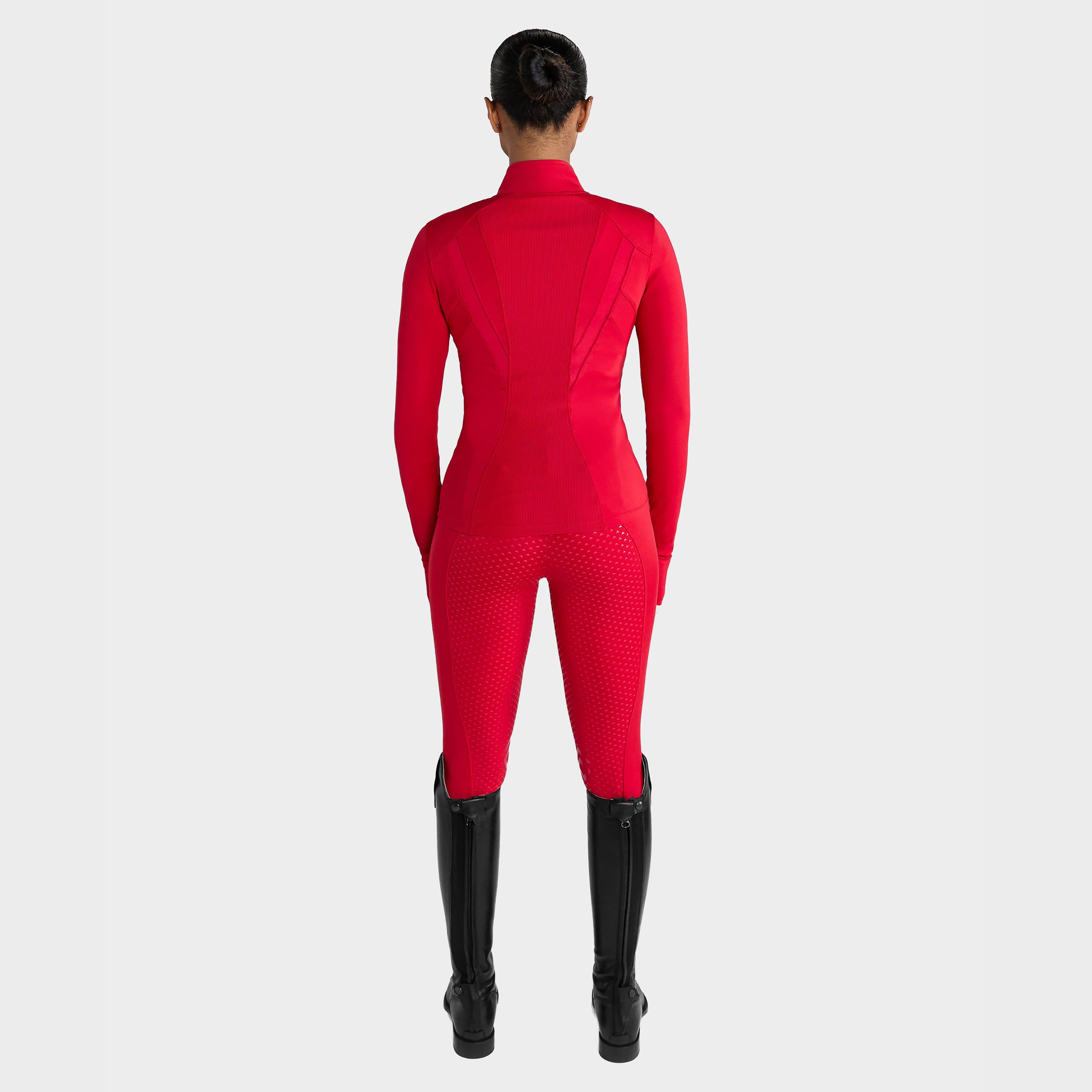 Women’s Core Fitted Jacket Crimson