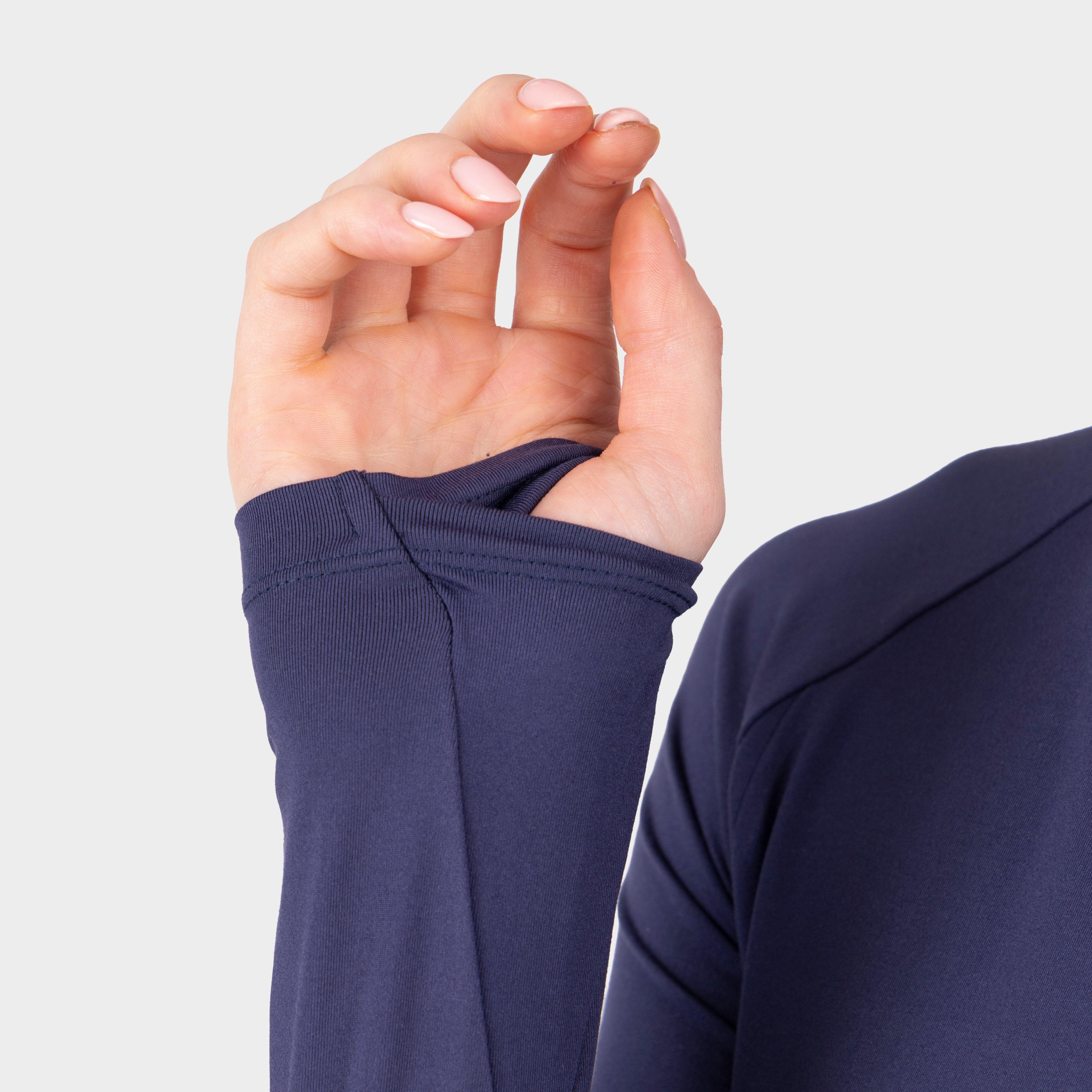 Women's React Long Sleeve Base Layer Midnight