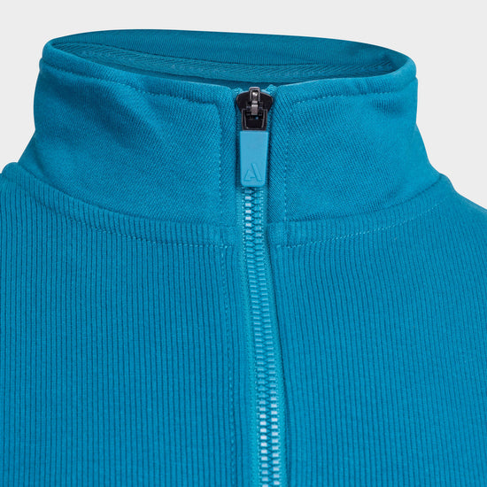 Young Rider React Quarter Zip Sweater | Kingfisher