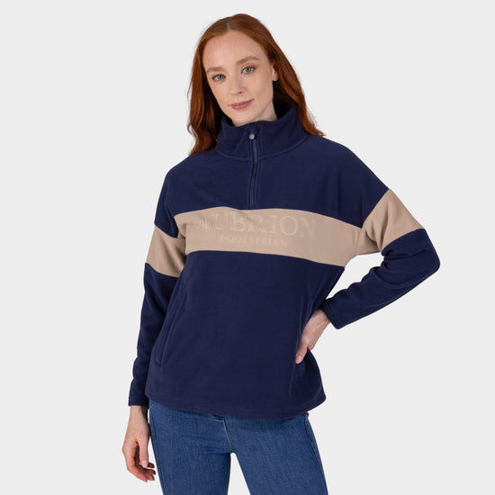 Women’s Equestrian Quarter Zip Fleece | Midnight