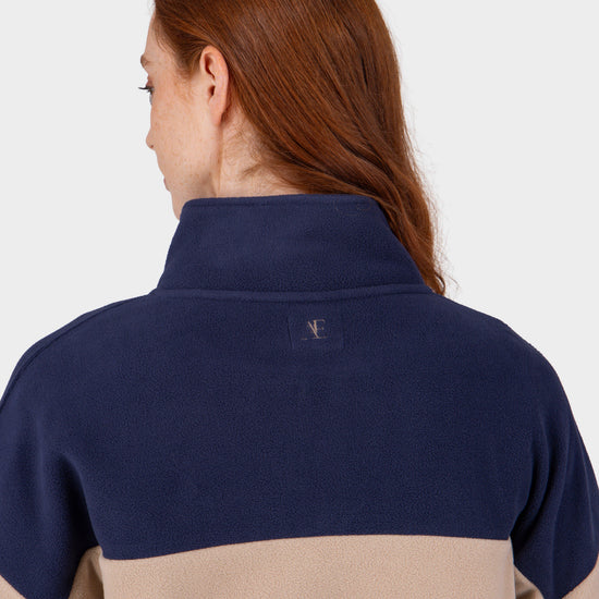 Women’s Equestrian Quarter Zip Fleece | Midnight