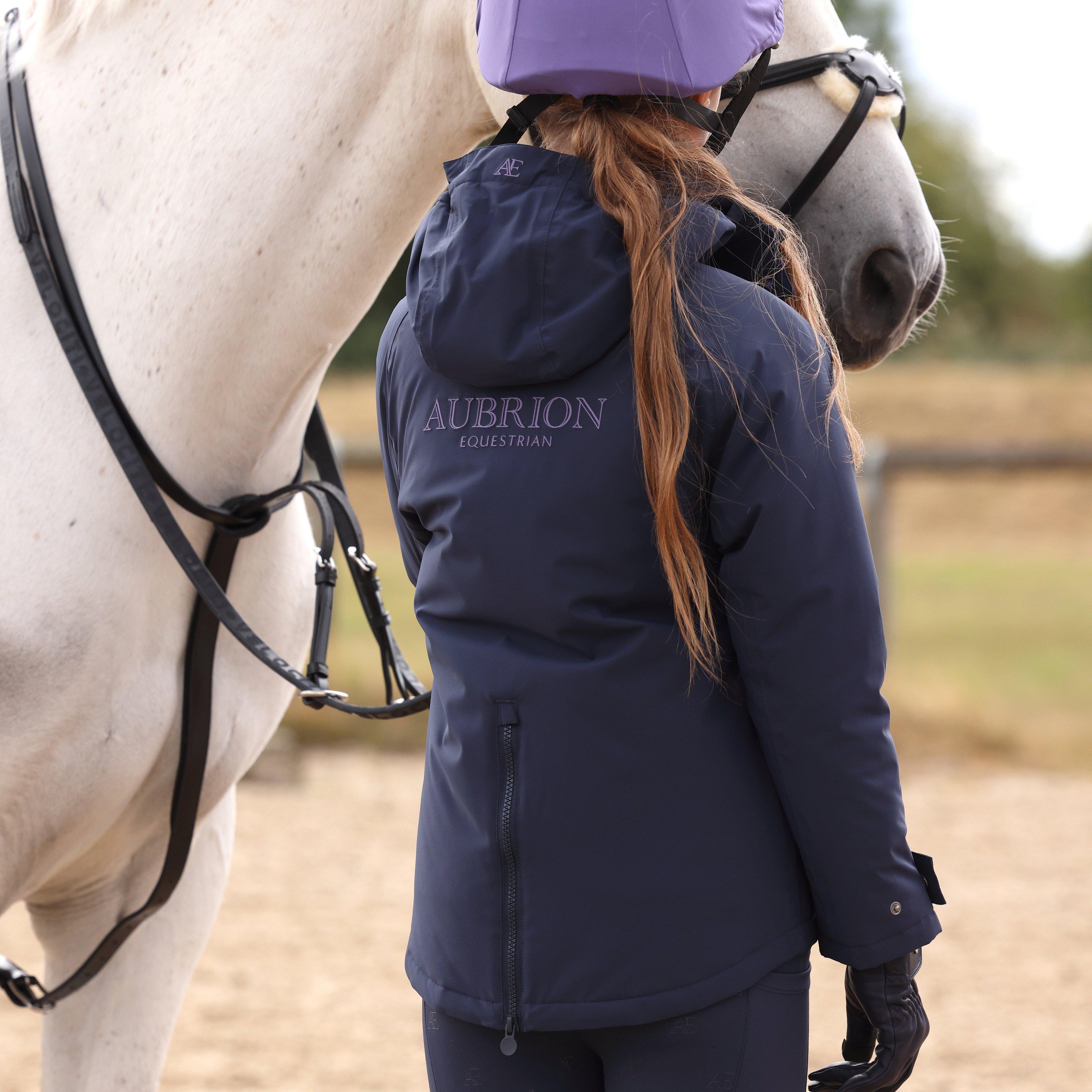 Young Rider Equestrian Lightweight Coat Midnight