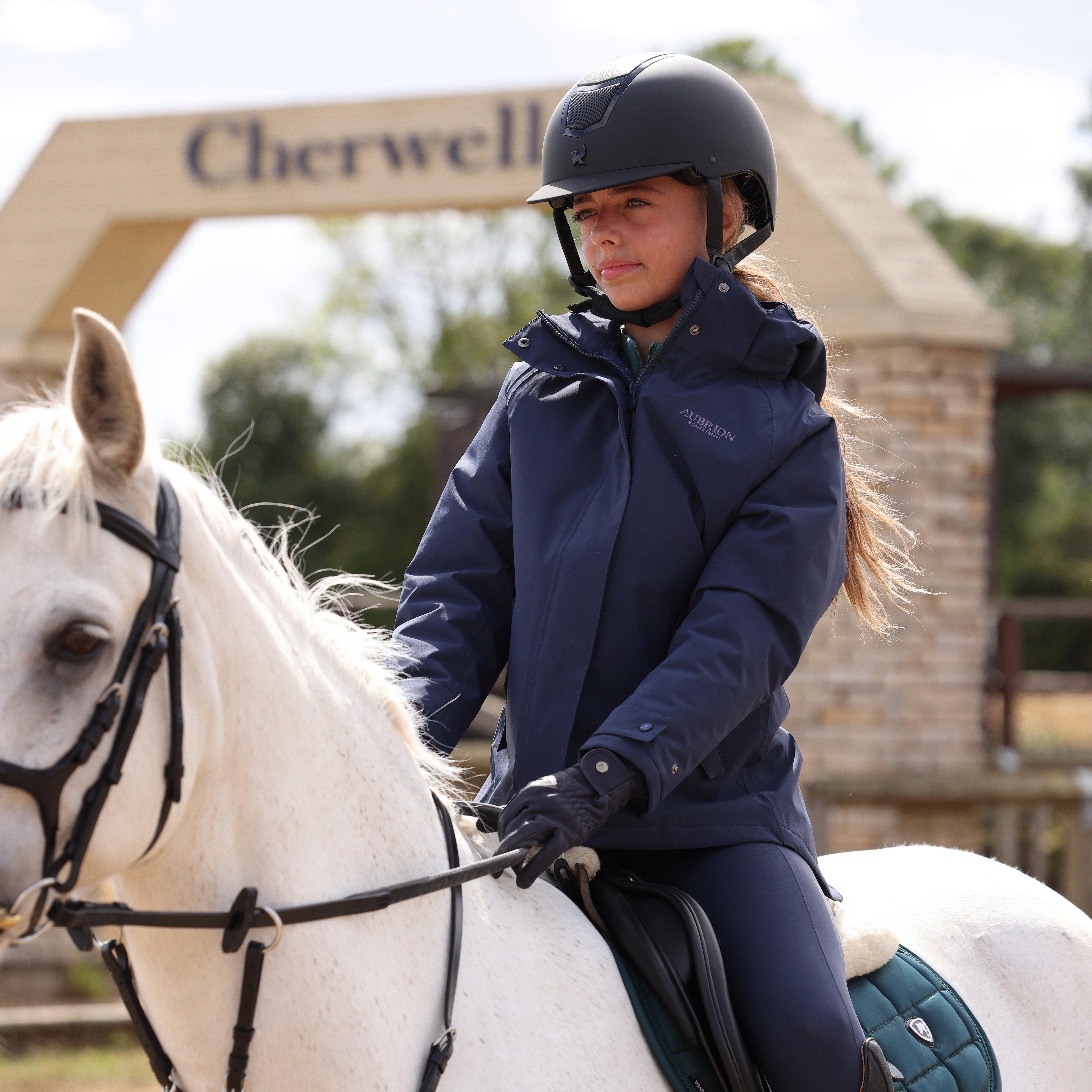Young Rider Equestrian Lightweight Coat Midnight